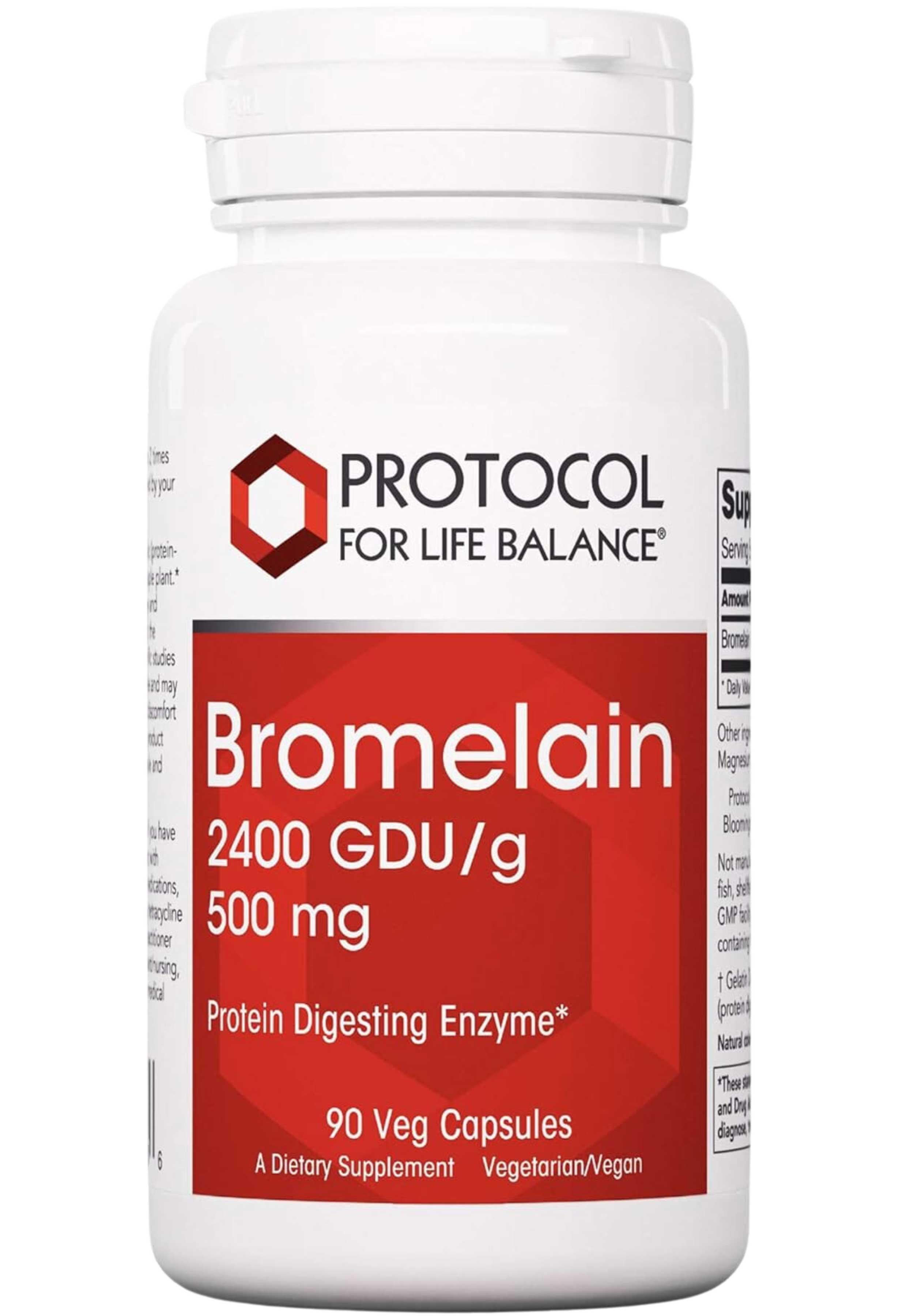 Protocol for Life Balance Bromelain