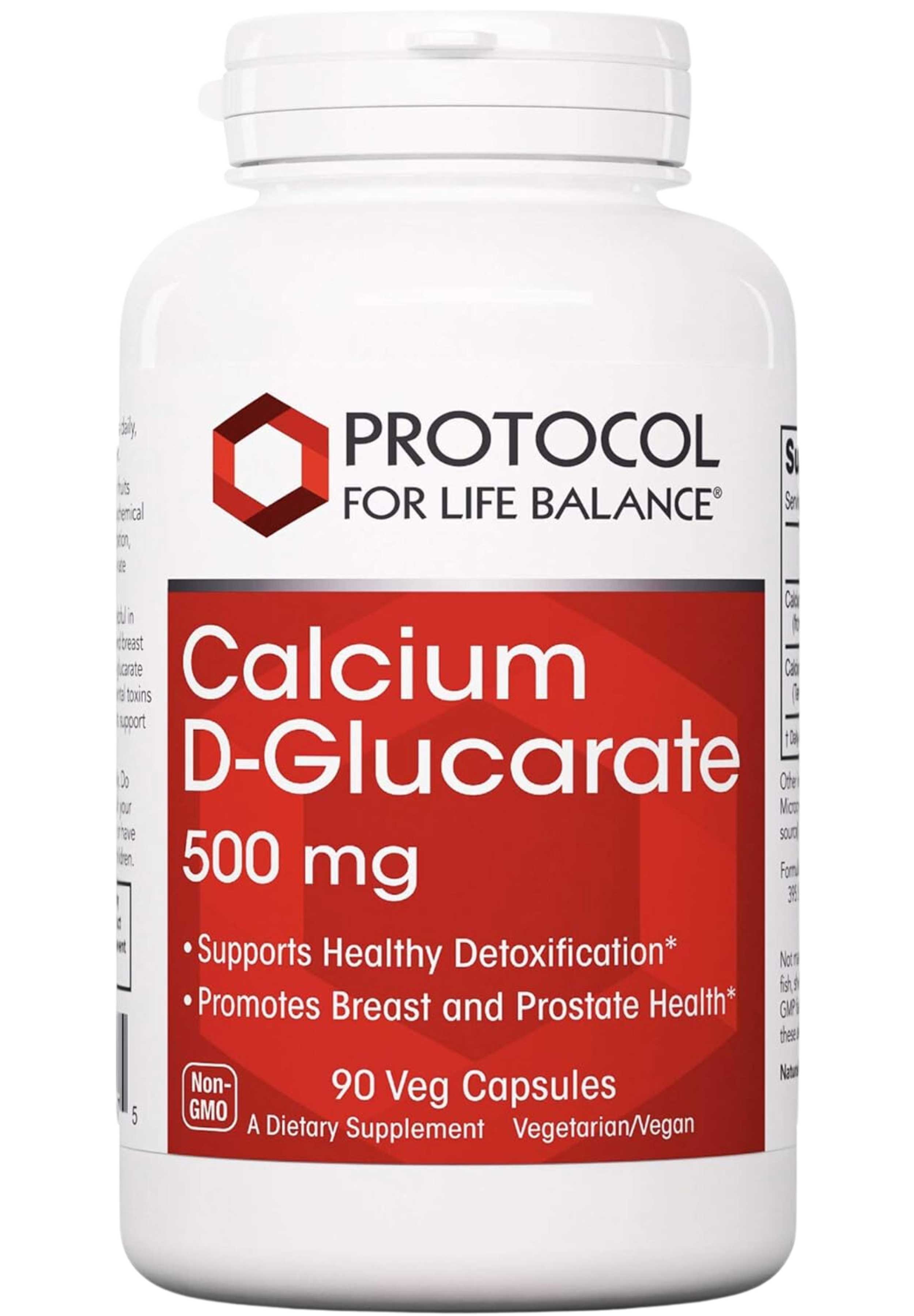 Protocol for Life Balance Calcium D-Glucarate 500 mg