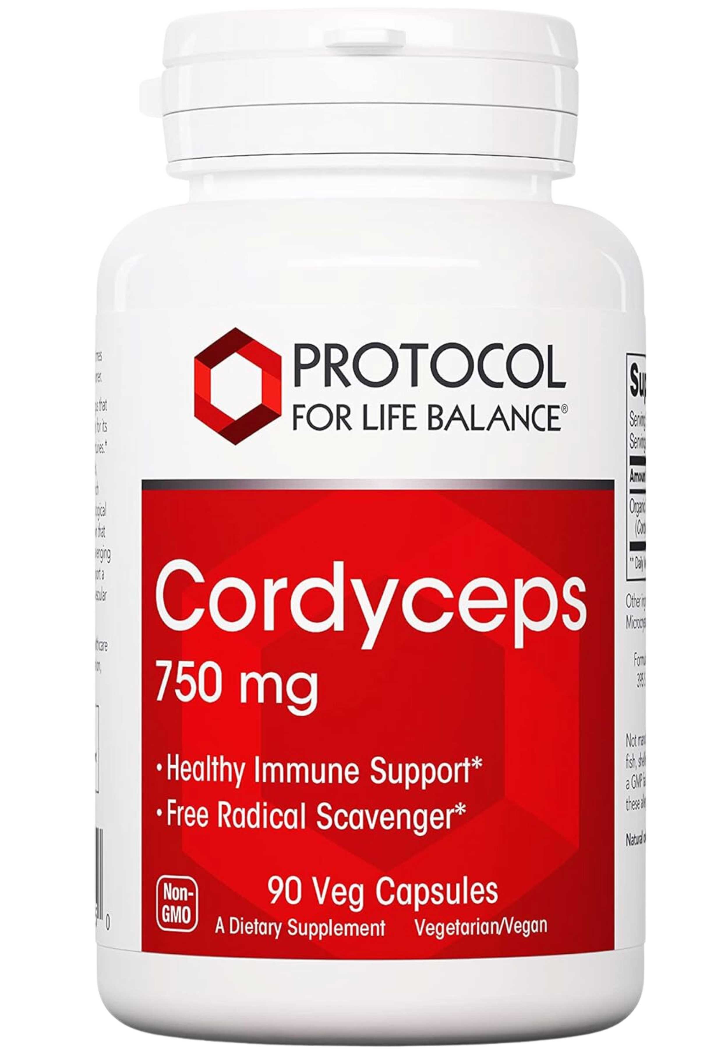 Protocol for Life Balance Cordyceps 750 mg