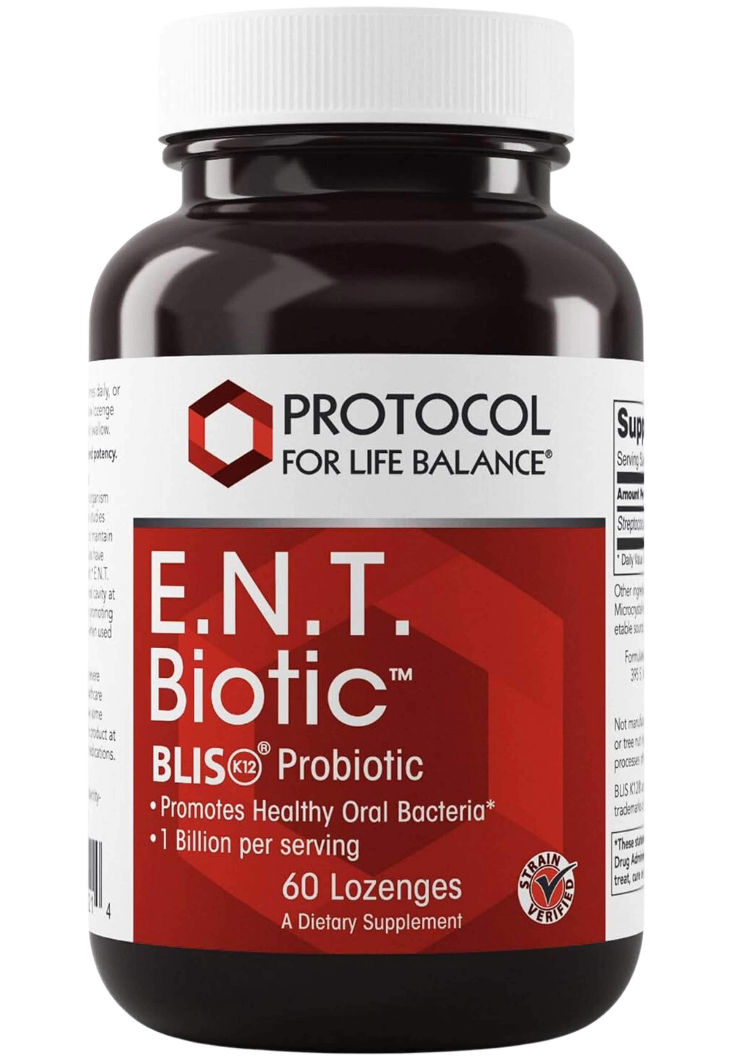 Protocol for Life Balance E.N.T. Biotic