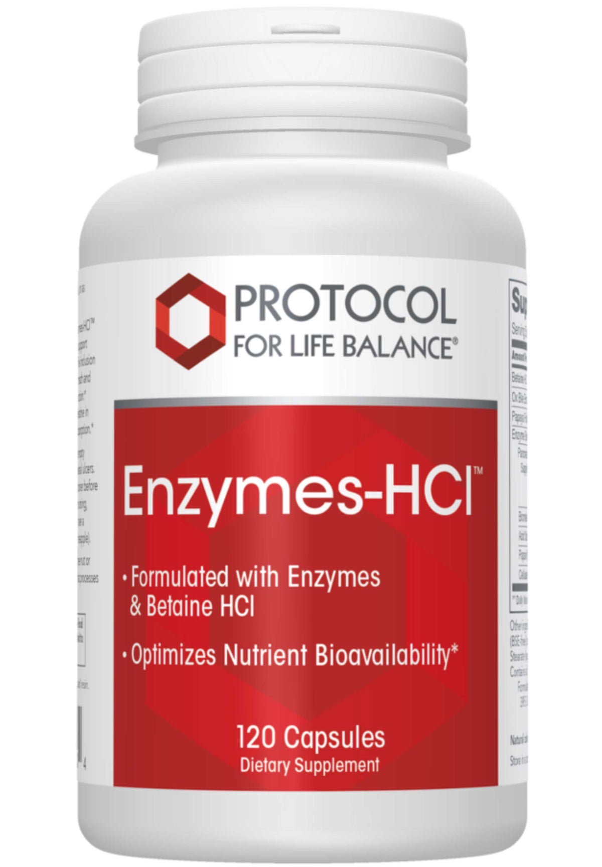 Protocol for Life Balance Enzymes-HCl