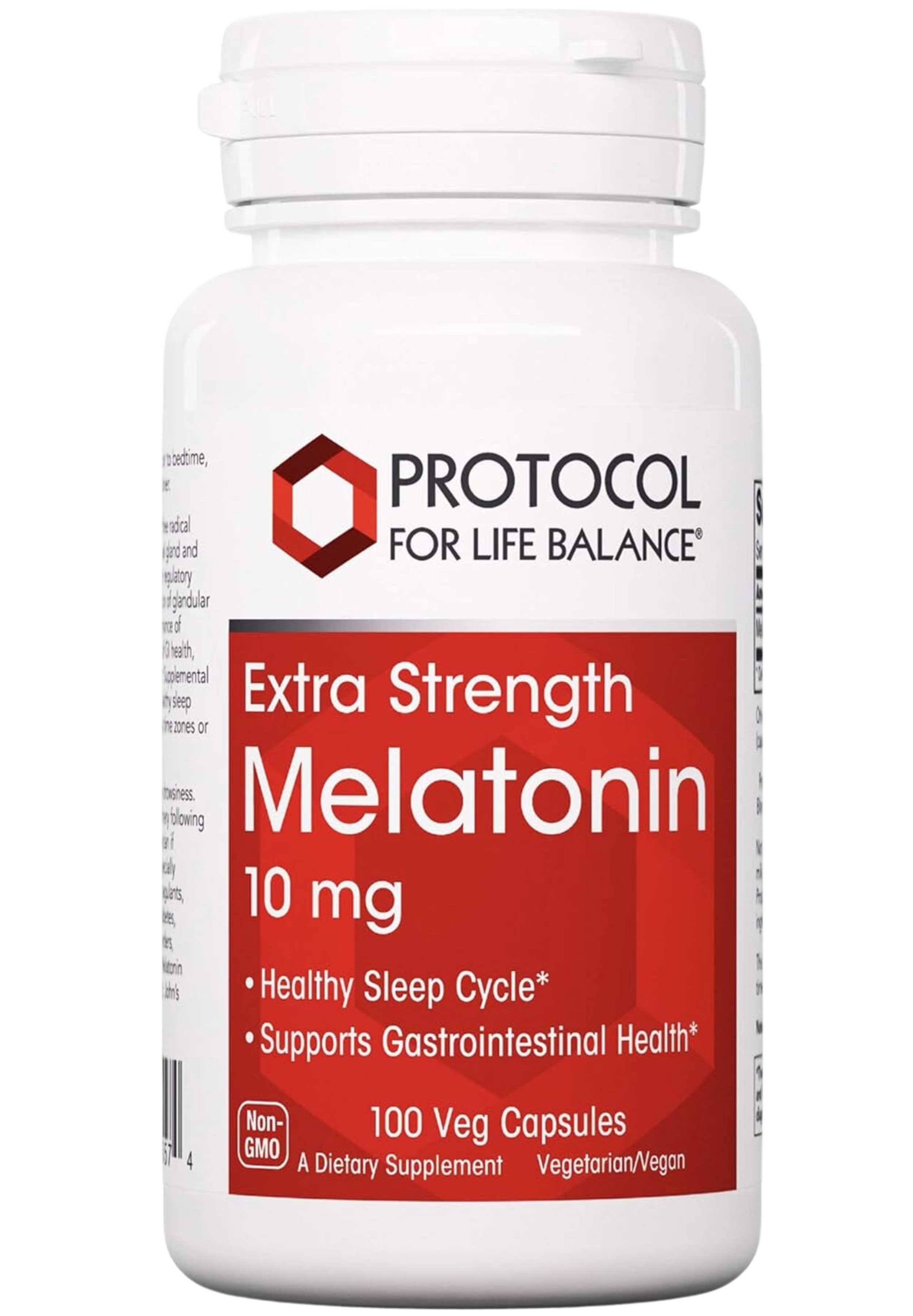 Protocol for Life Balance Extra Strength Melatonin 10 mg