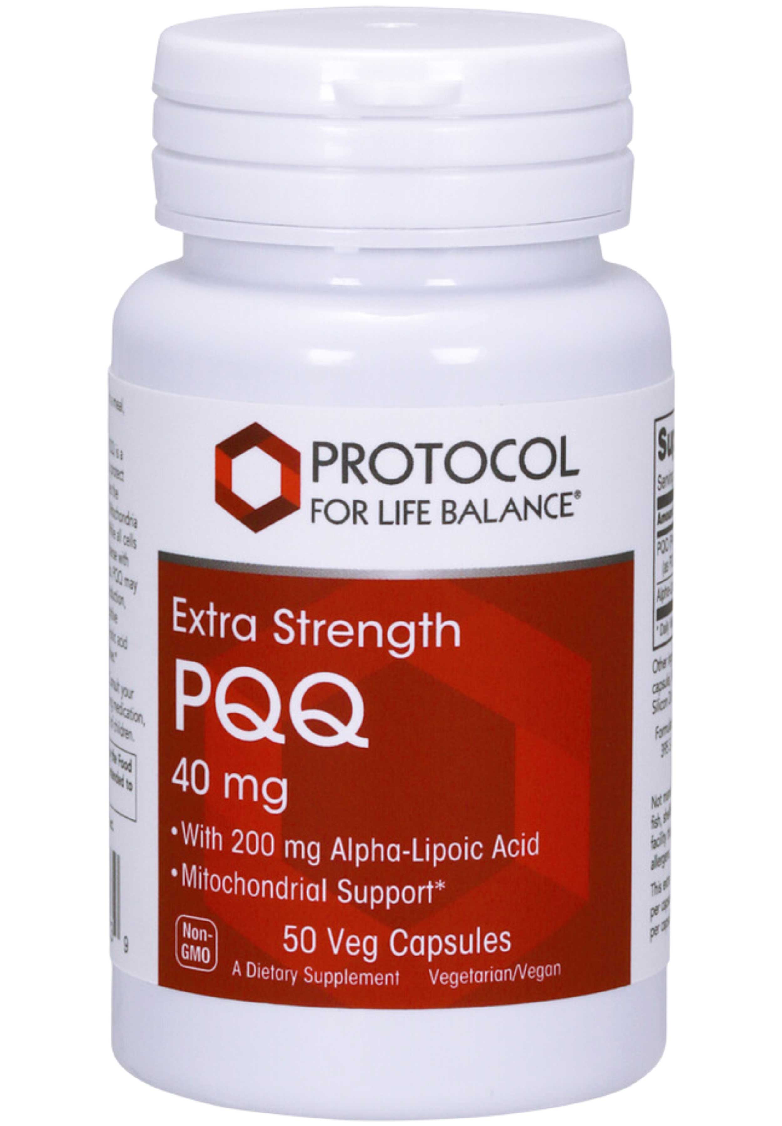 Protocol for Life Balance Extra Strength PQQ 40 mg