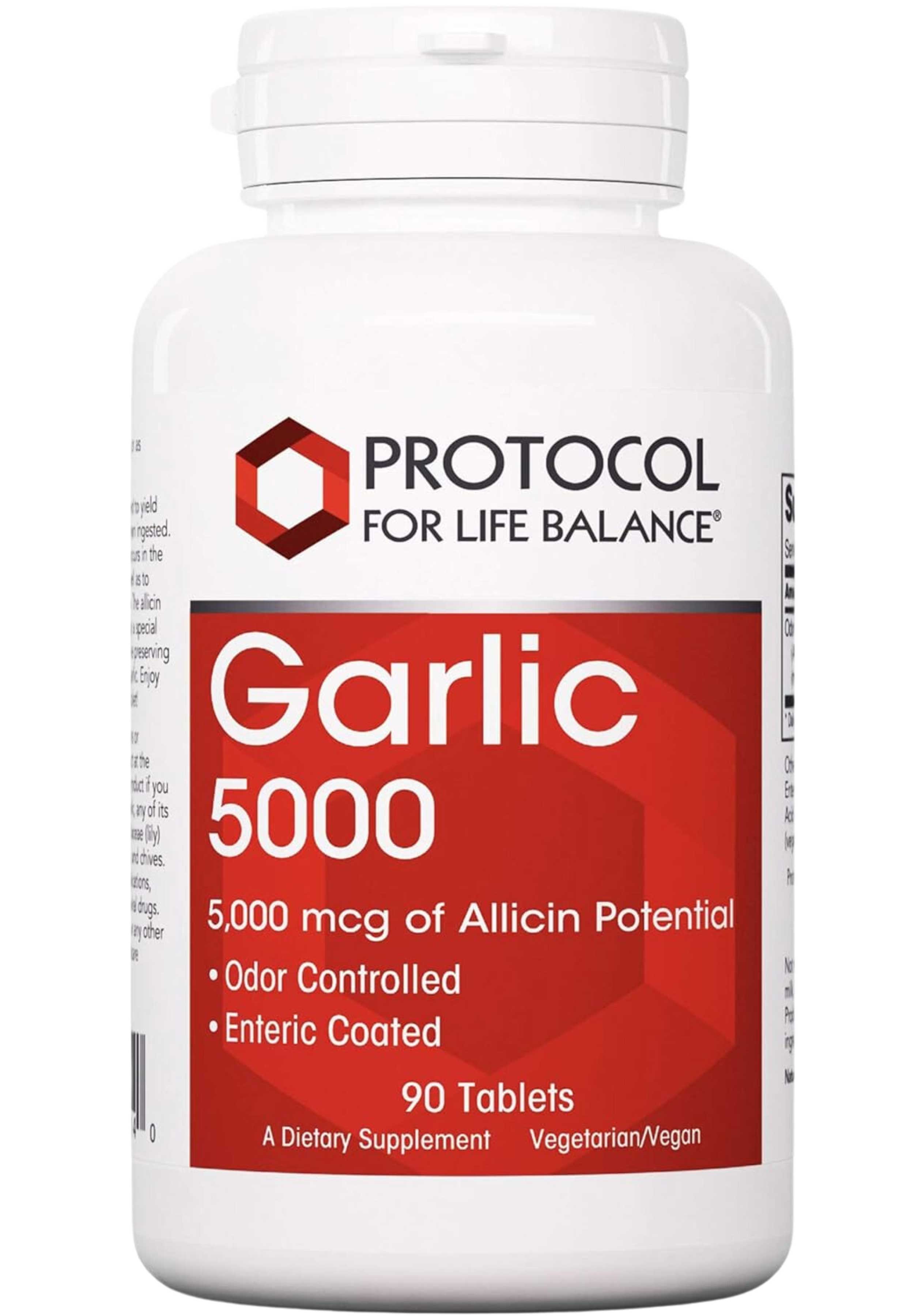 Protocol for Life Balance Garlic 5000