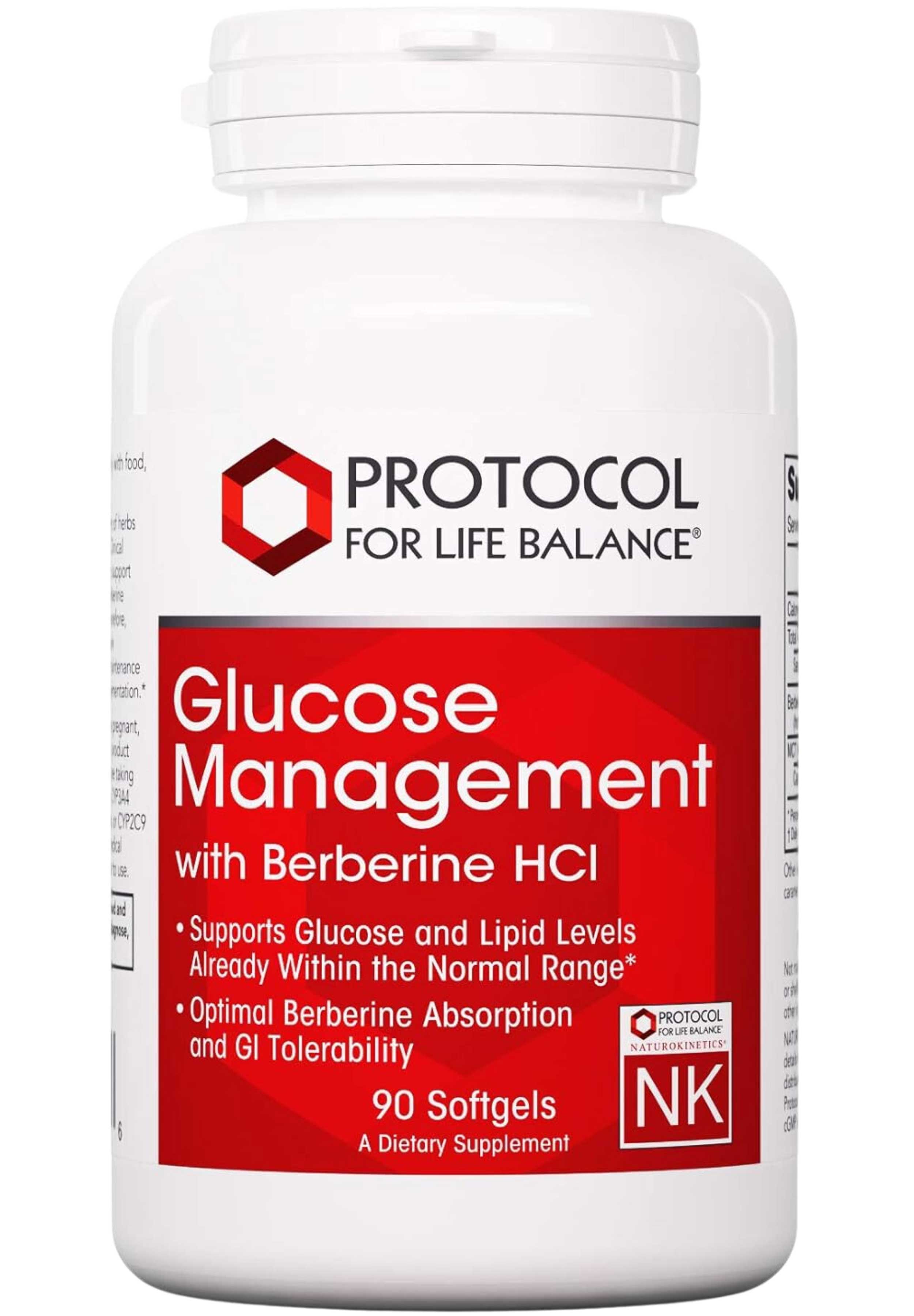 Protocol for Life Balance Glucose Management with Berberine HCl