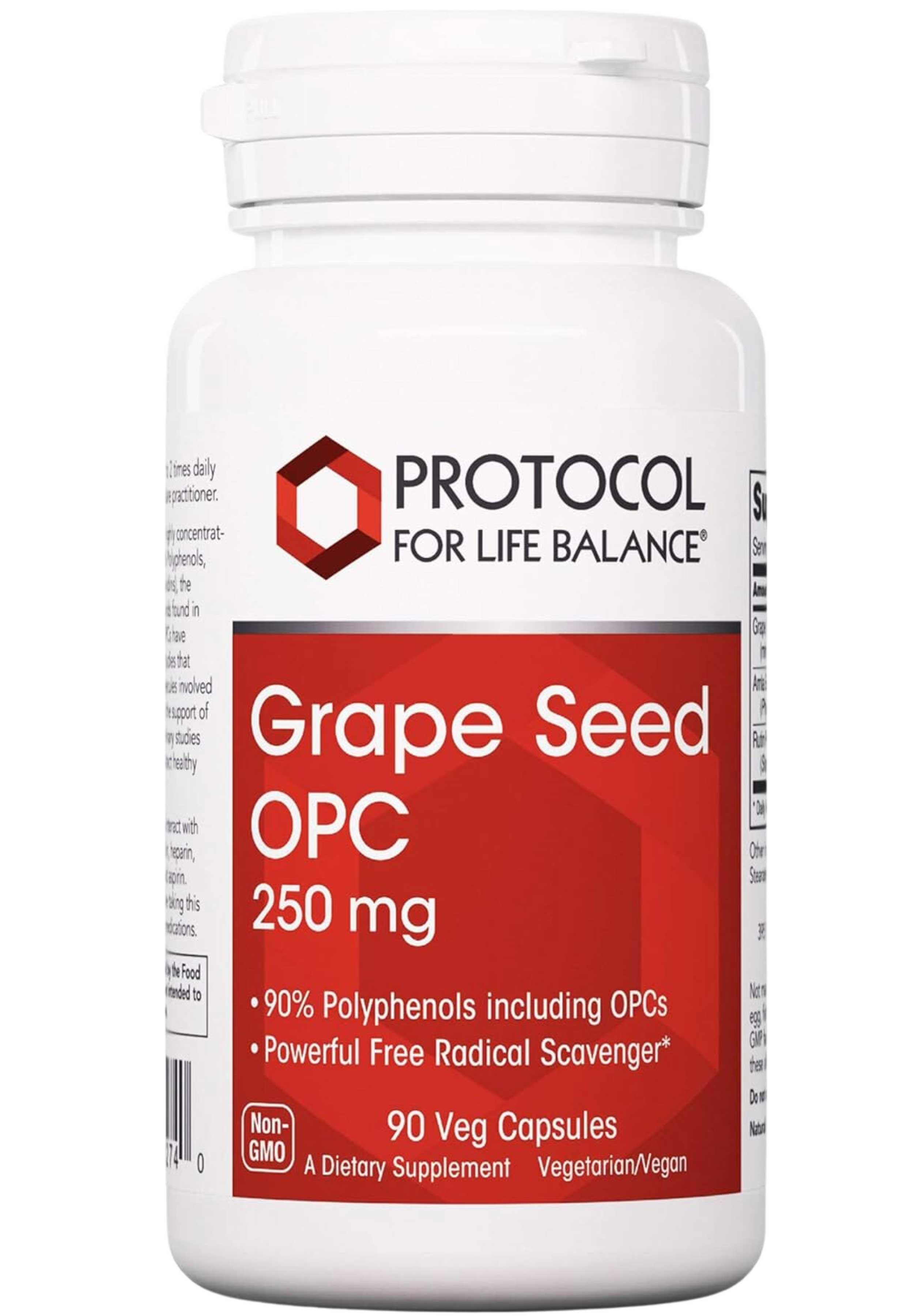 Protocol for Life Balance Grape Seed OPC