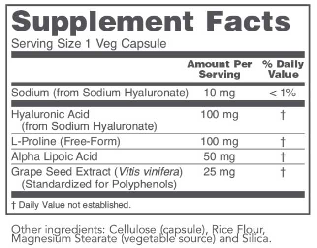 Protocol for Life Balance Hyaluronic Acid Ingredients
