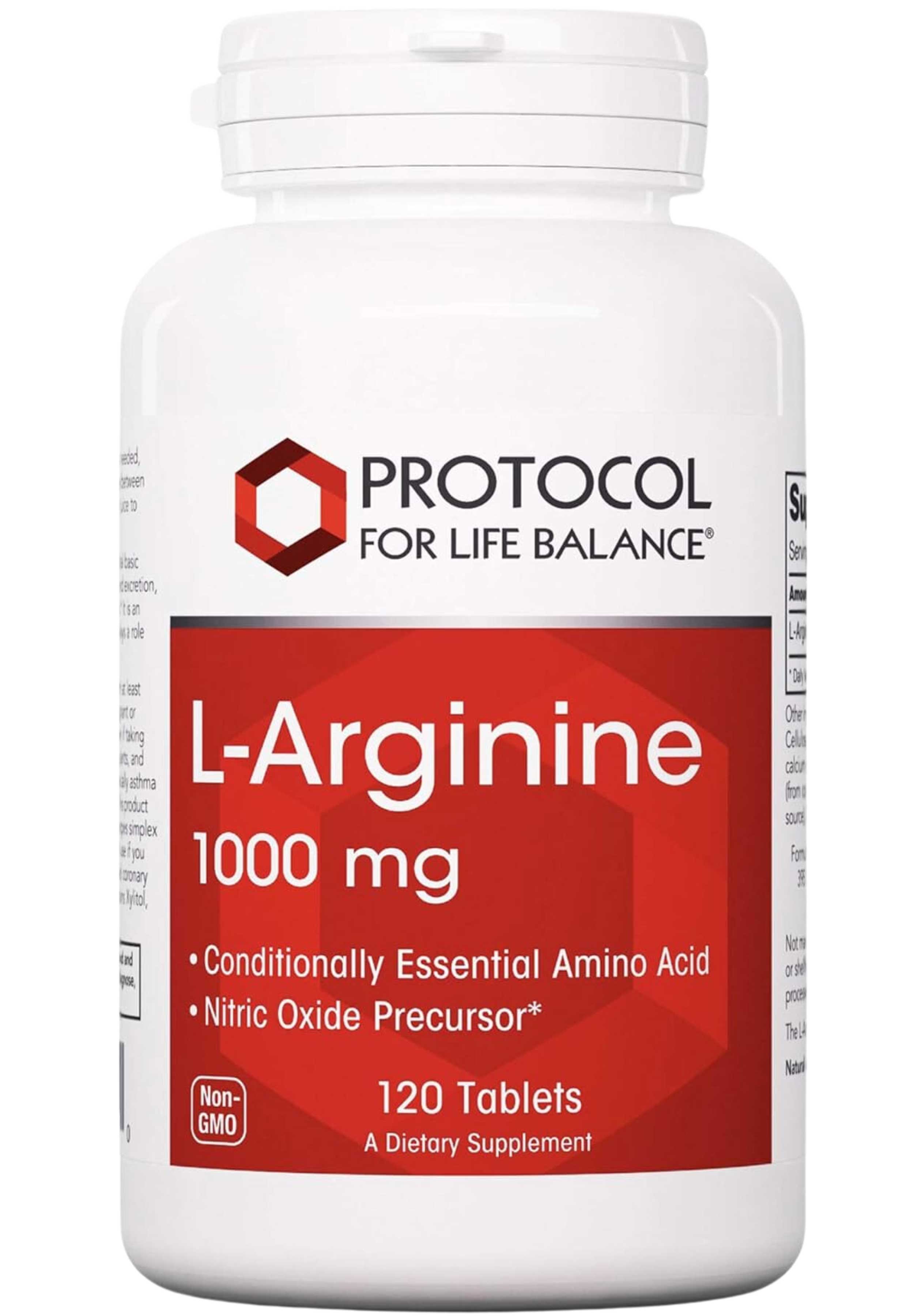 Protocol for Life Balance L-Arginine 1000 mg