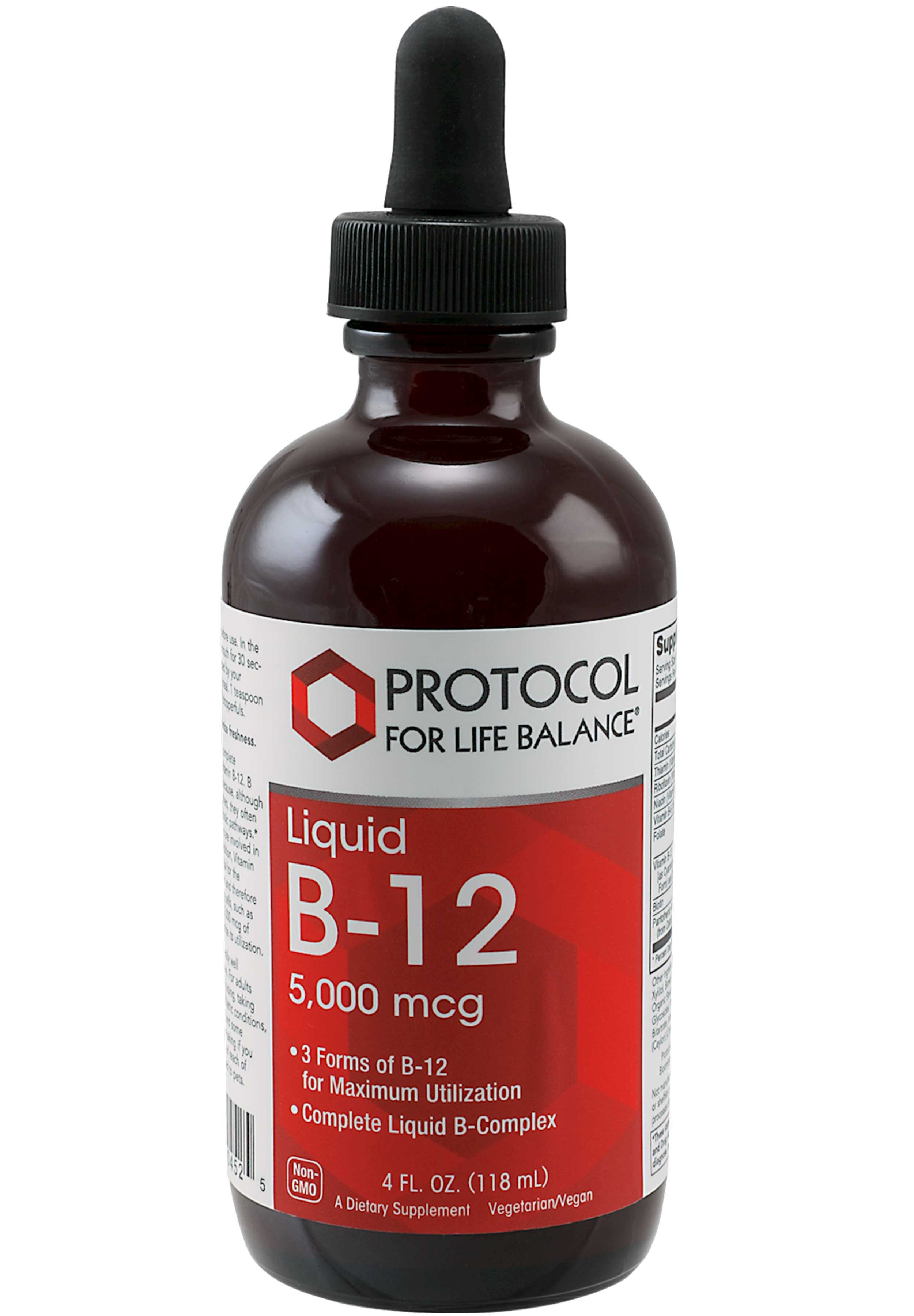 Protocol for Life Balance Liquid B-12 5,000 mcg