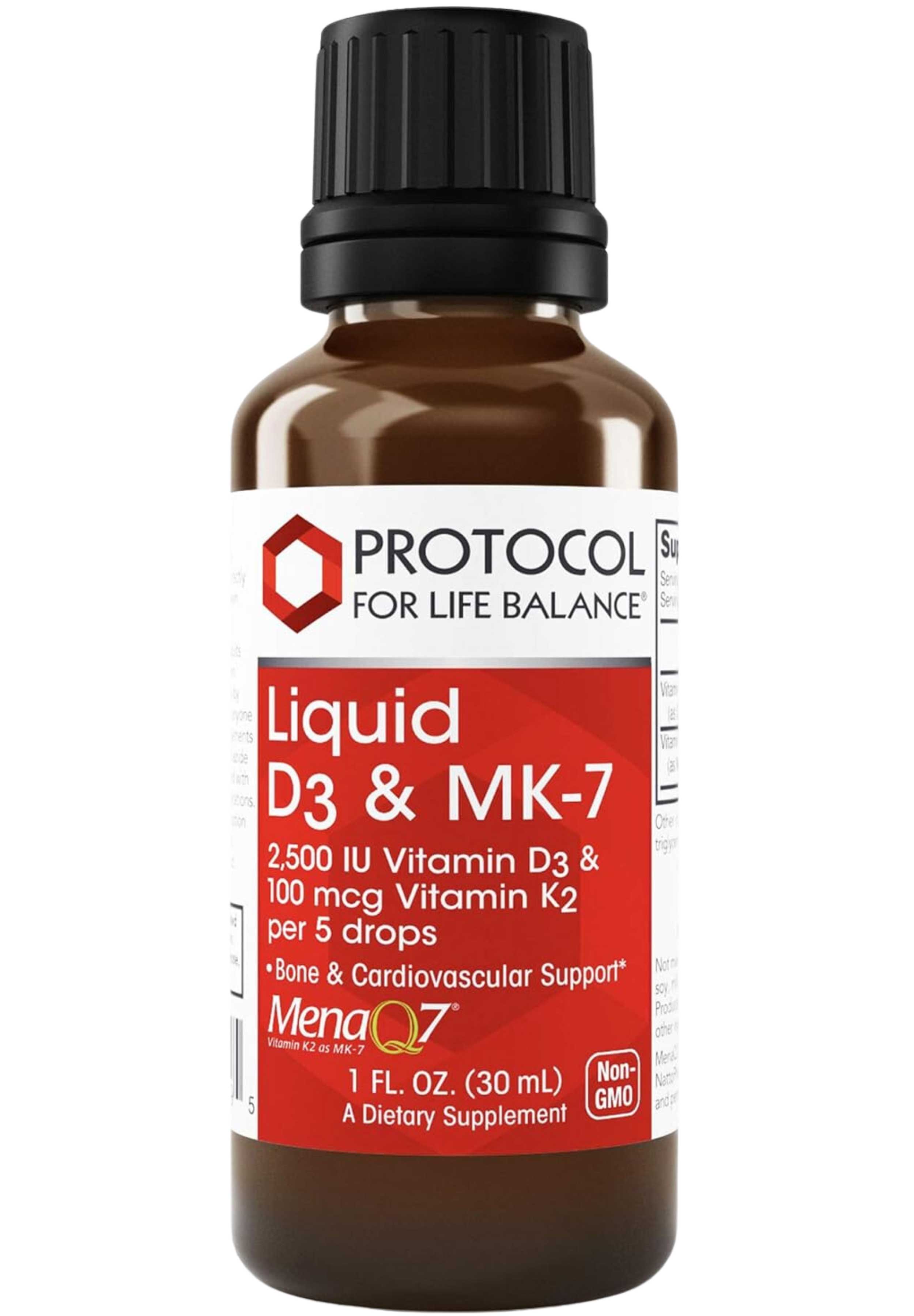 Protocol for Life Balance Liquid D3 & MK-7