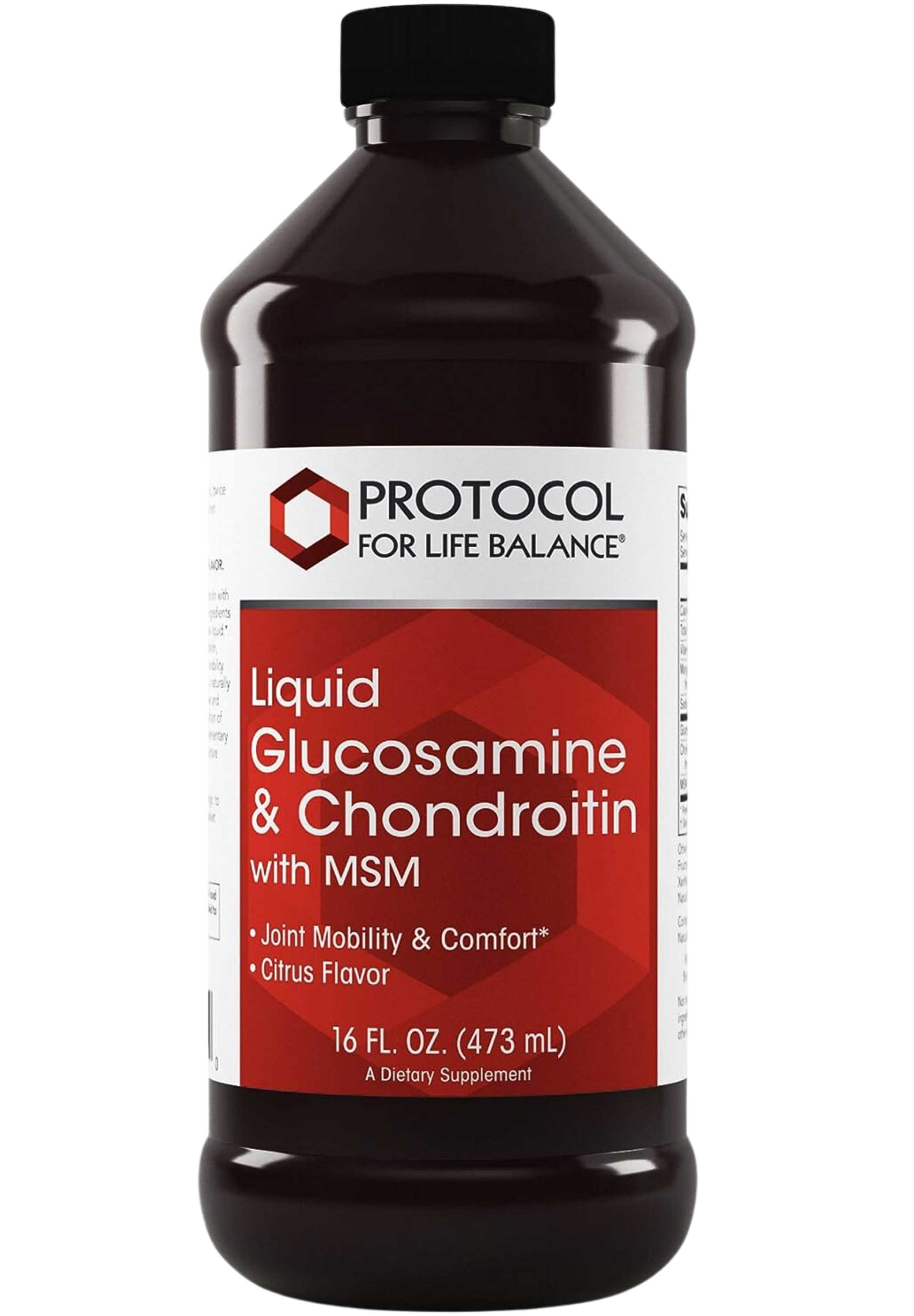 Protocol for Life Balance Liquid Glucosamine & Chondroitin with MSM