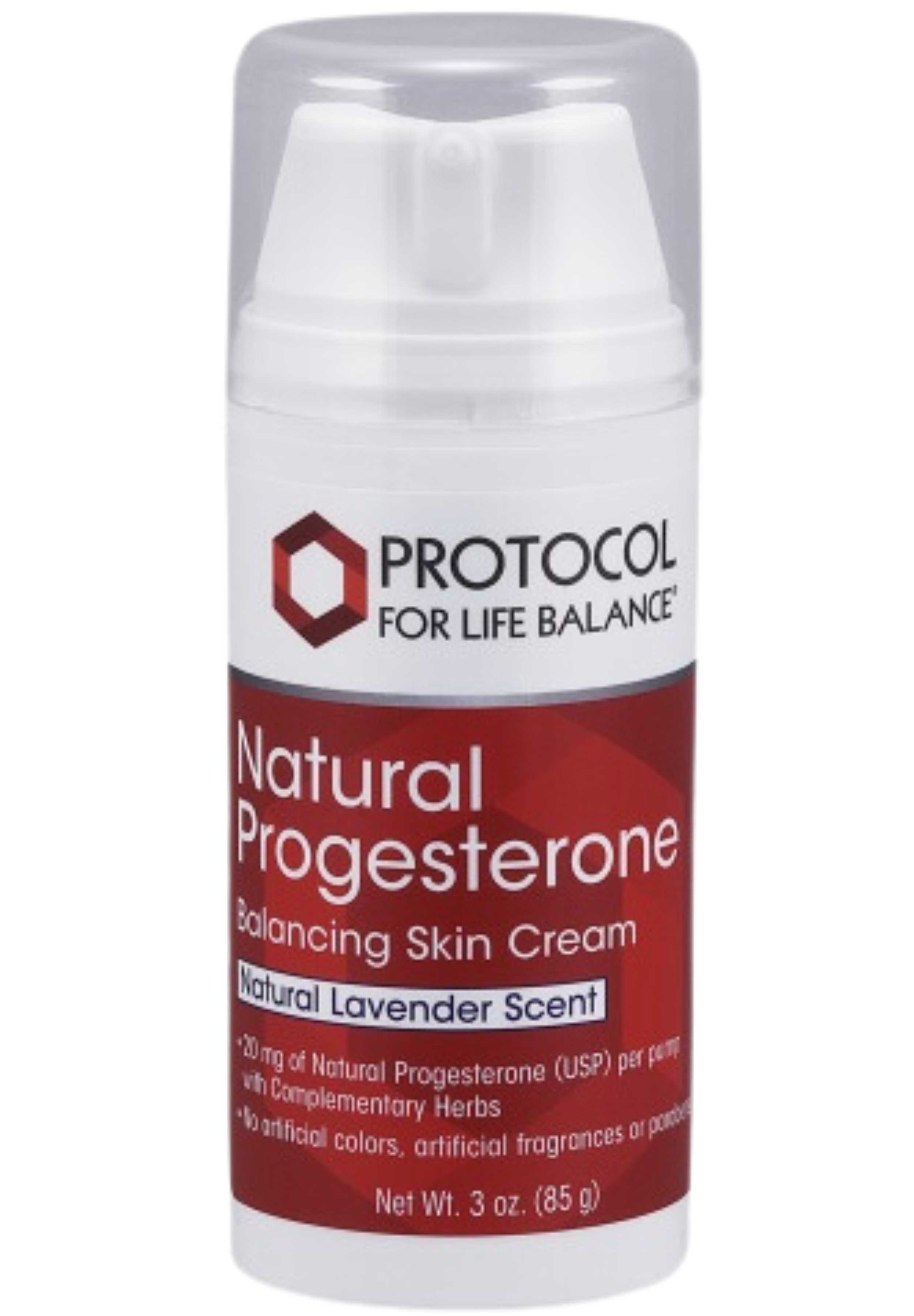 Protocol for Life Balance Natural Progesterone from Wild Yam Lavender Scent