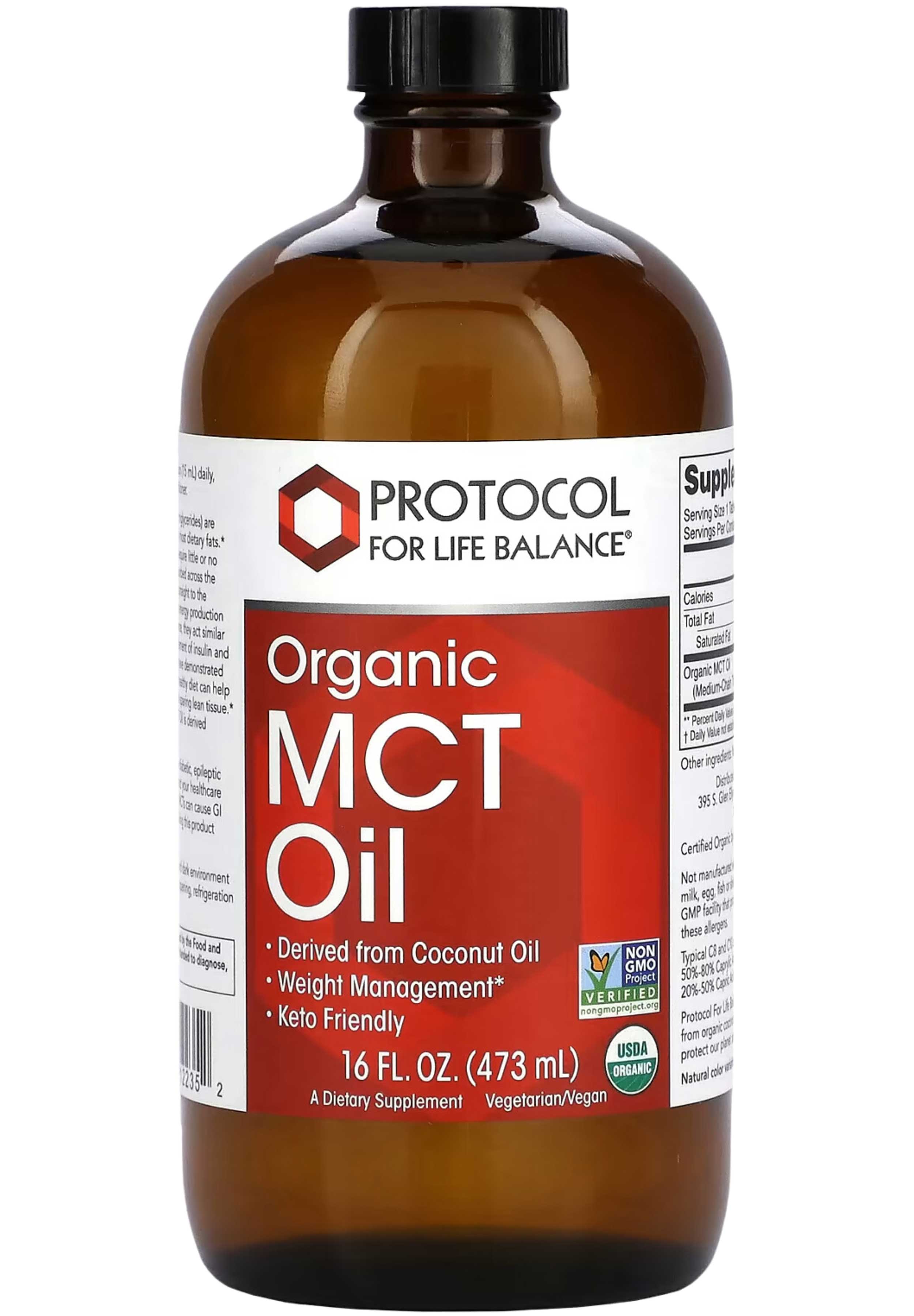Protocol for Life Balance Organic MCT Oil