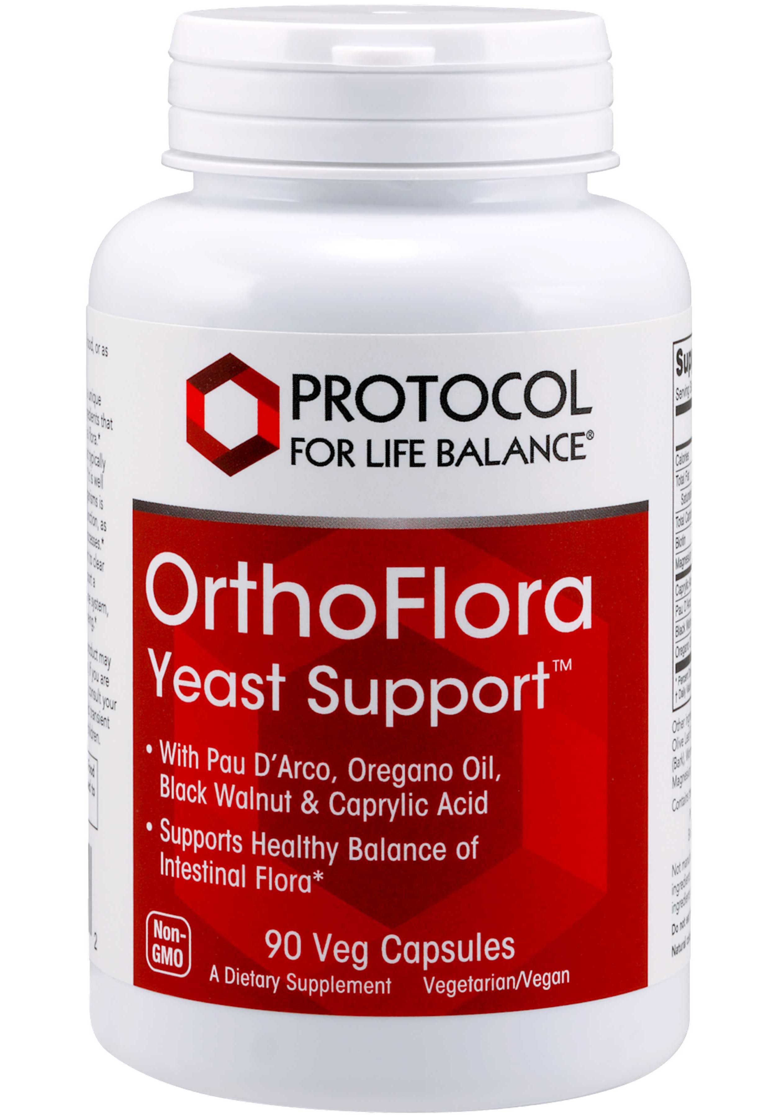 Protocol for Life Balance OrthoFlora Yeast Support