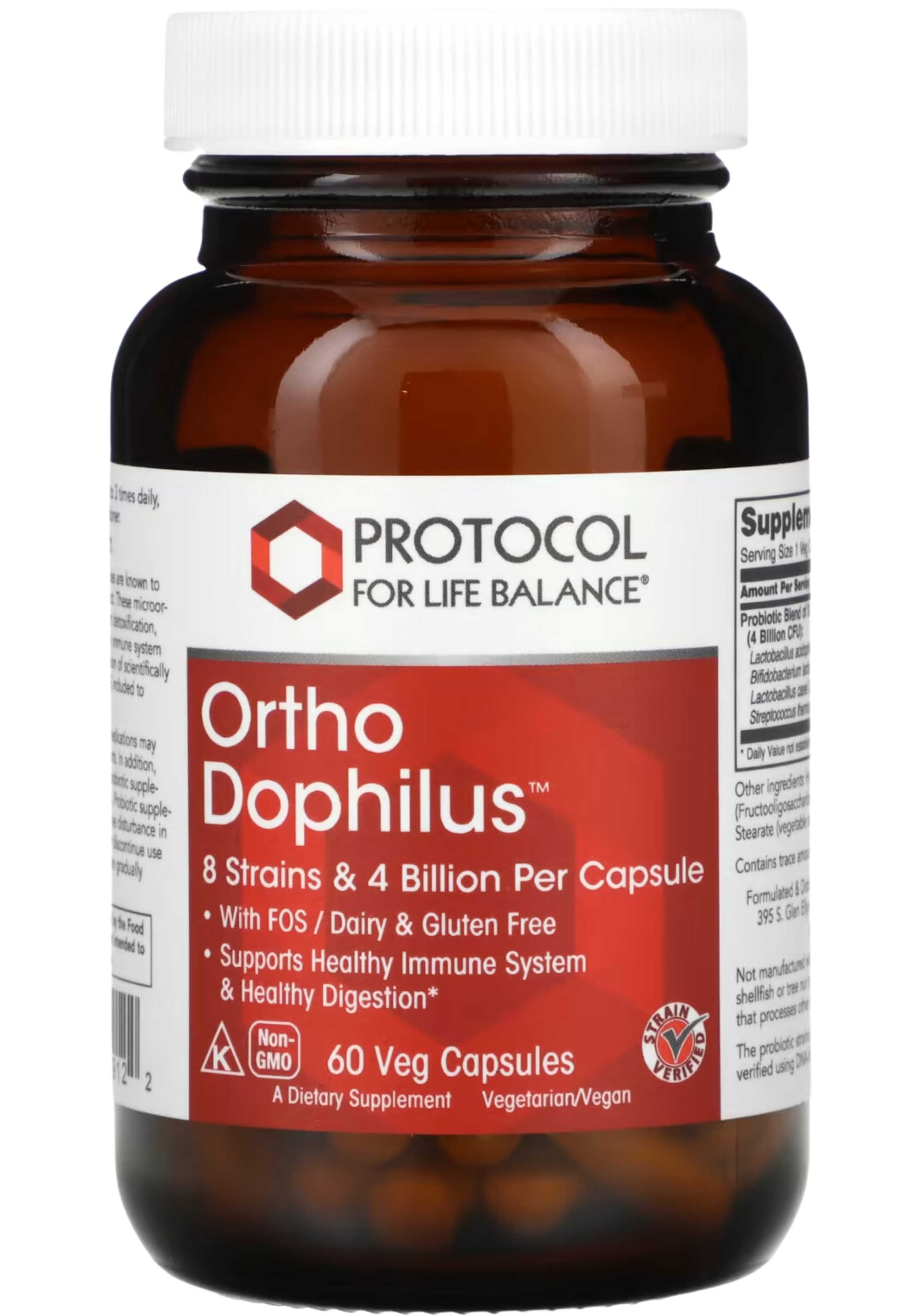 Protocol for Life Balance Ortho Dophilus