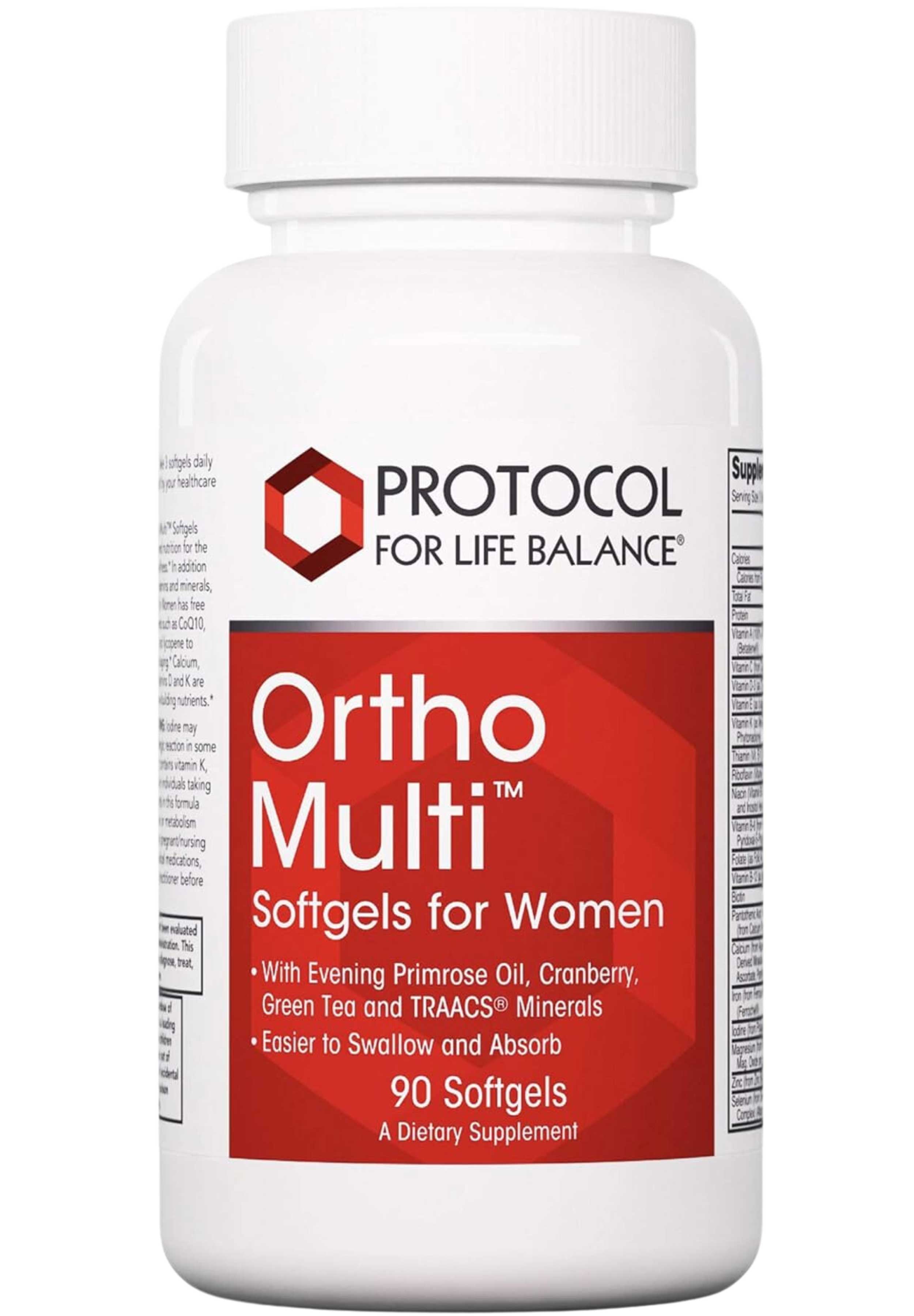 Protocol for Life Balance Ortho Multi Women