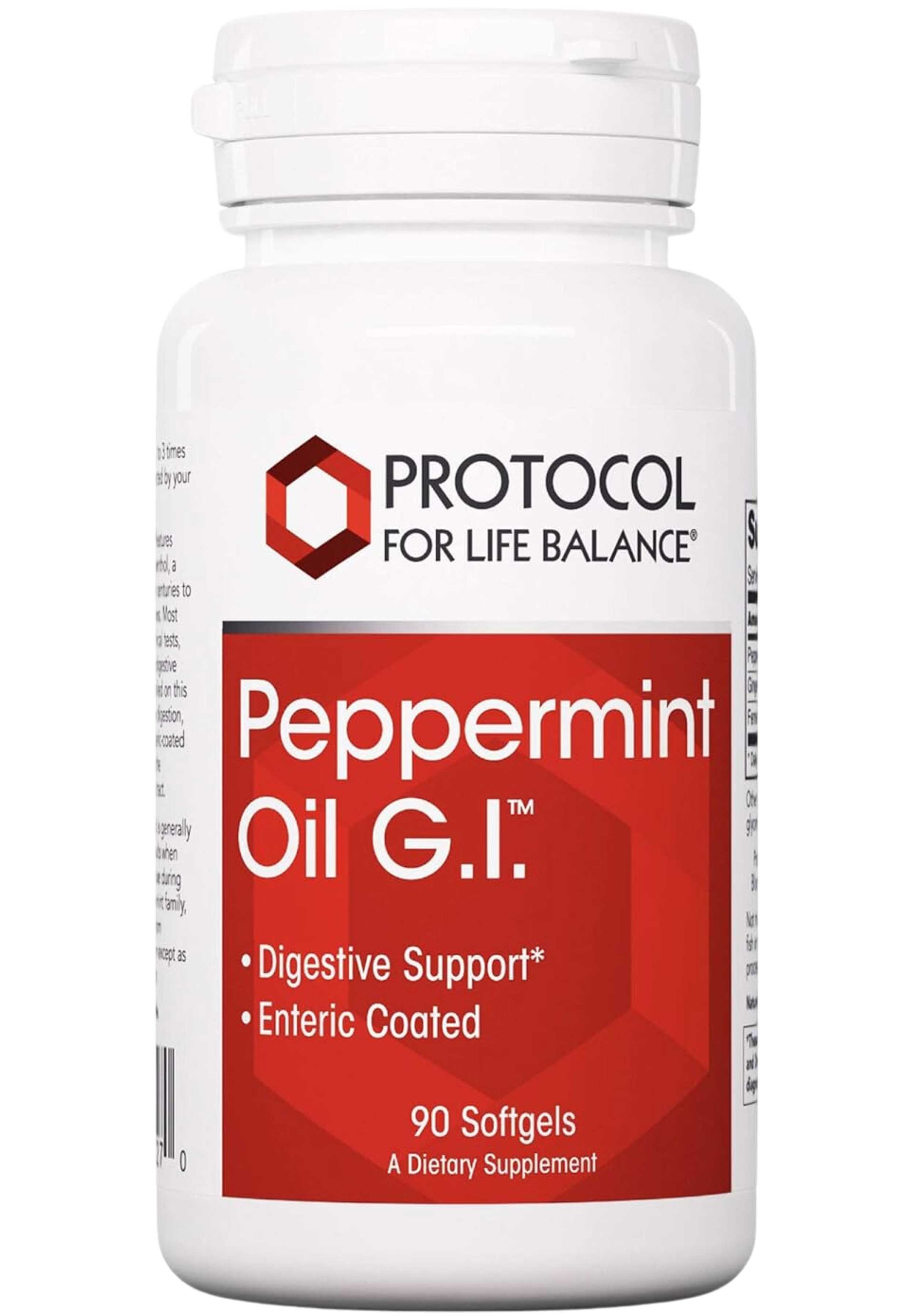 Protocol for Life Balance Peppermint Oil G.I.
