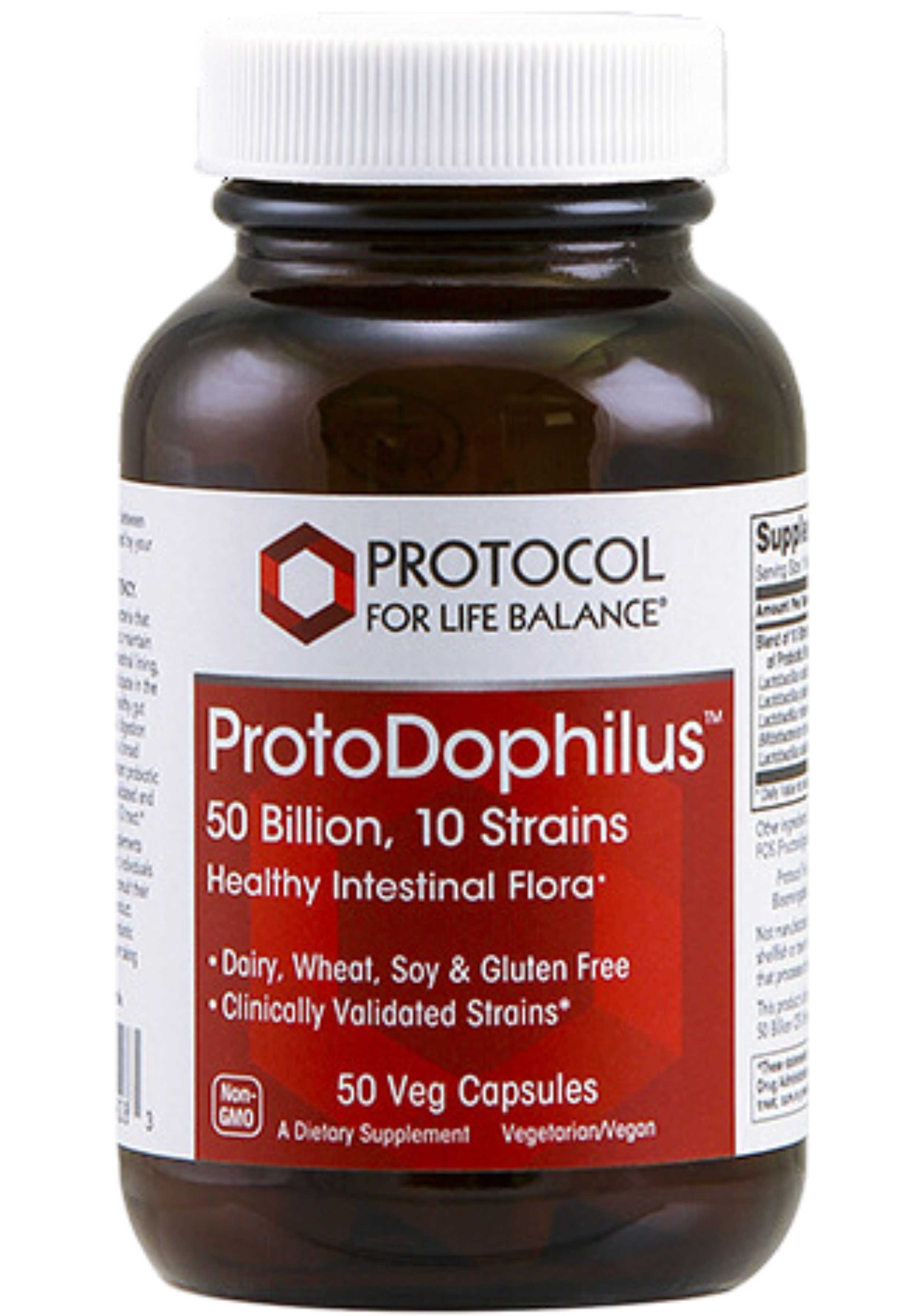 Protocol for Life Balance ProtoDophilus 50 Billion, 10 Strains
