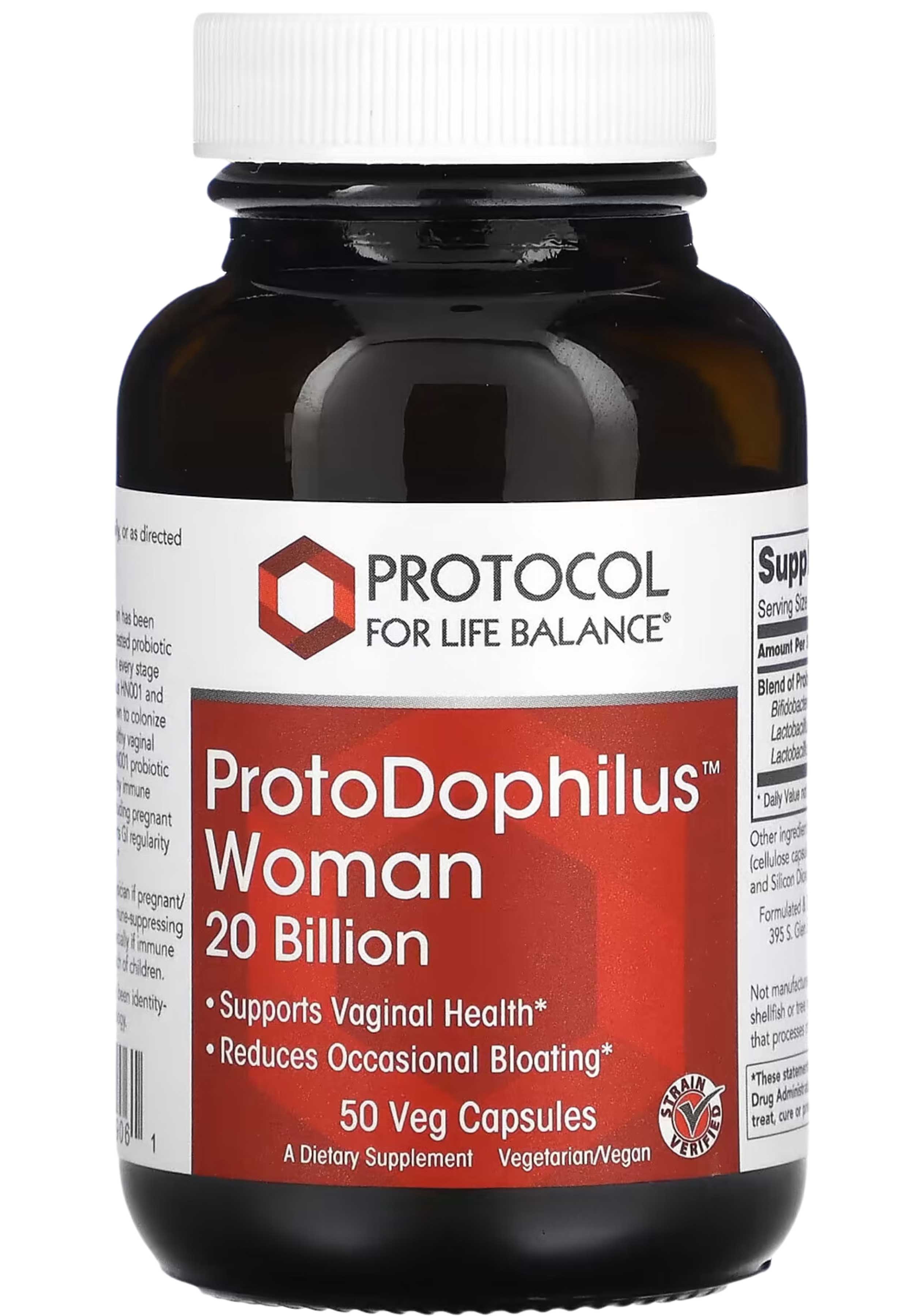 Protocol for Life Balance ProtoDophilus Woman 20 Billion