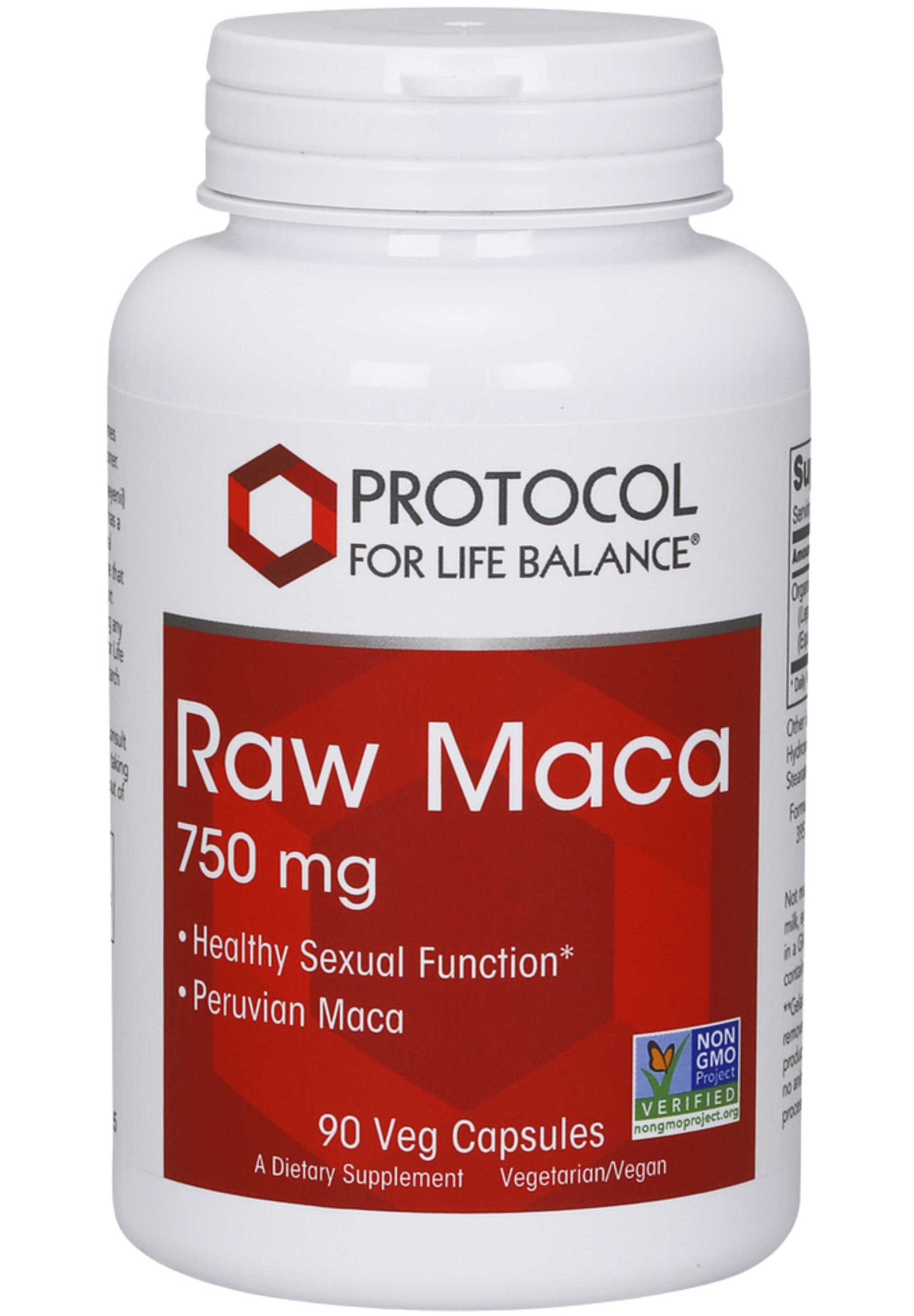 Protocol for Life Balance Raw Maca 750 mg