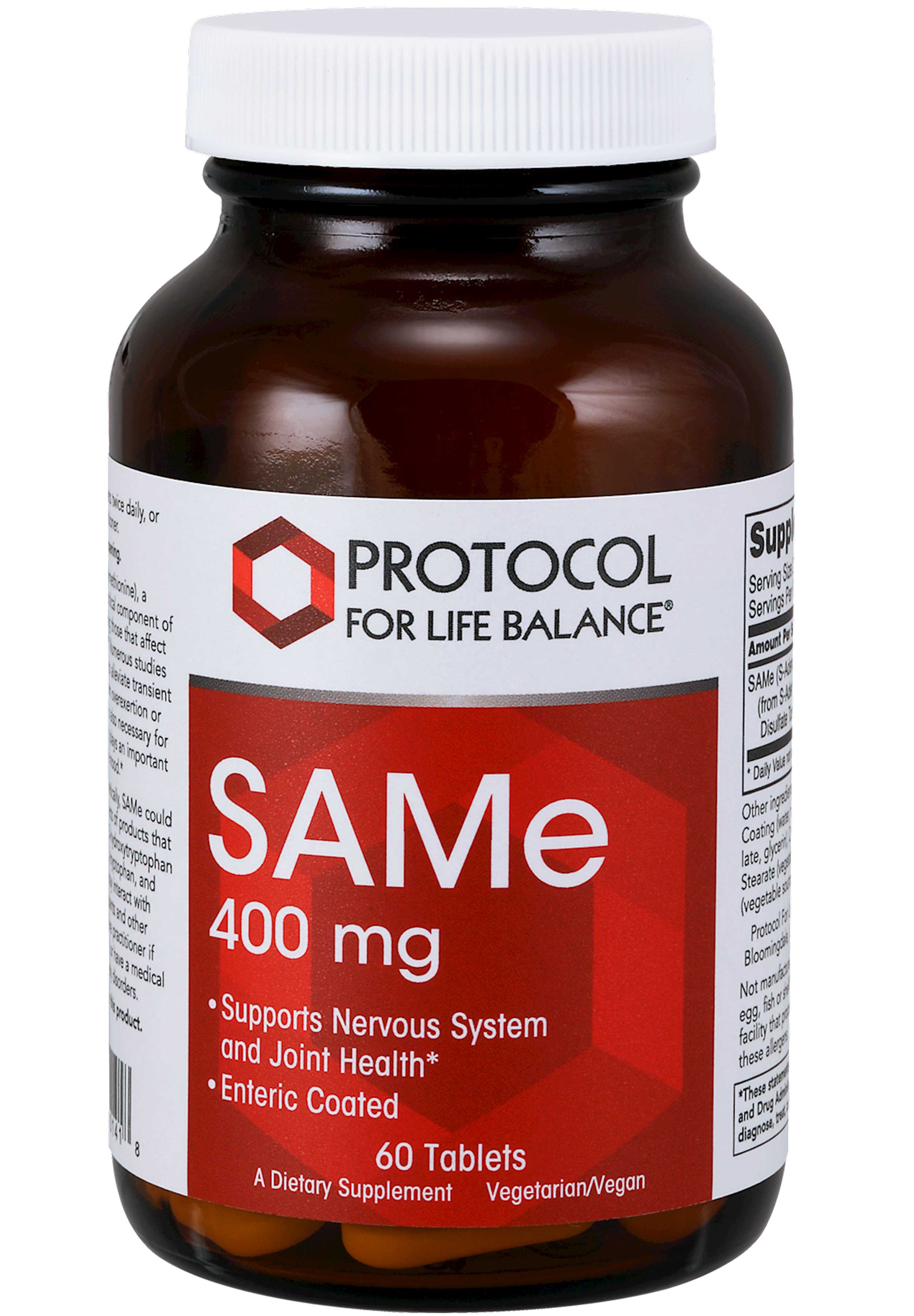 Protocol for Life Balance SAMe 