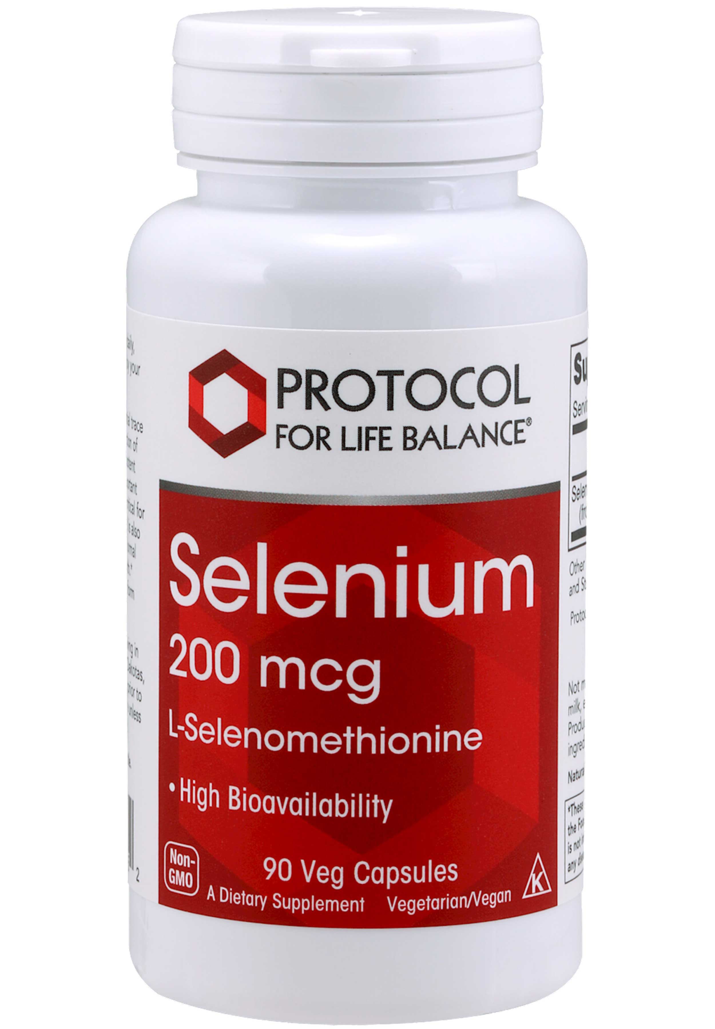 Protocol for Life Balance Selenium 200 mcg