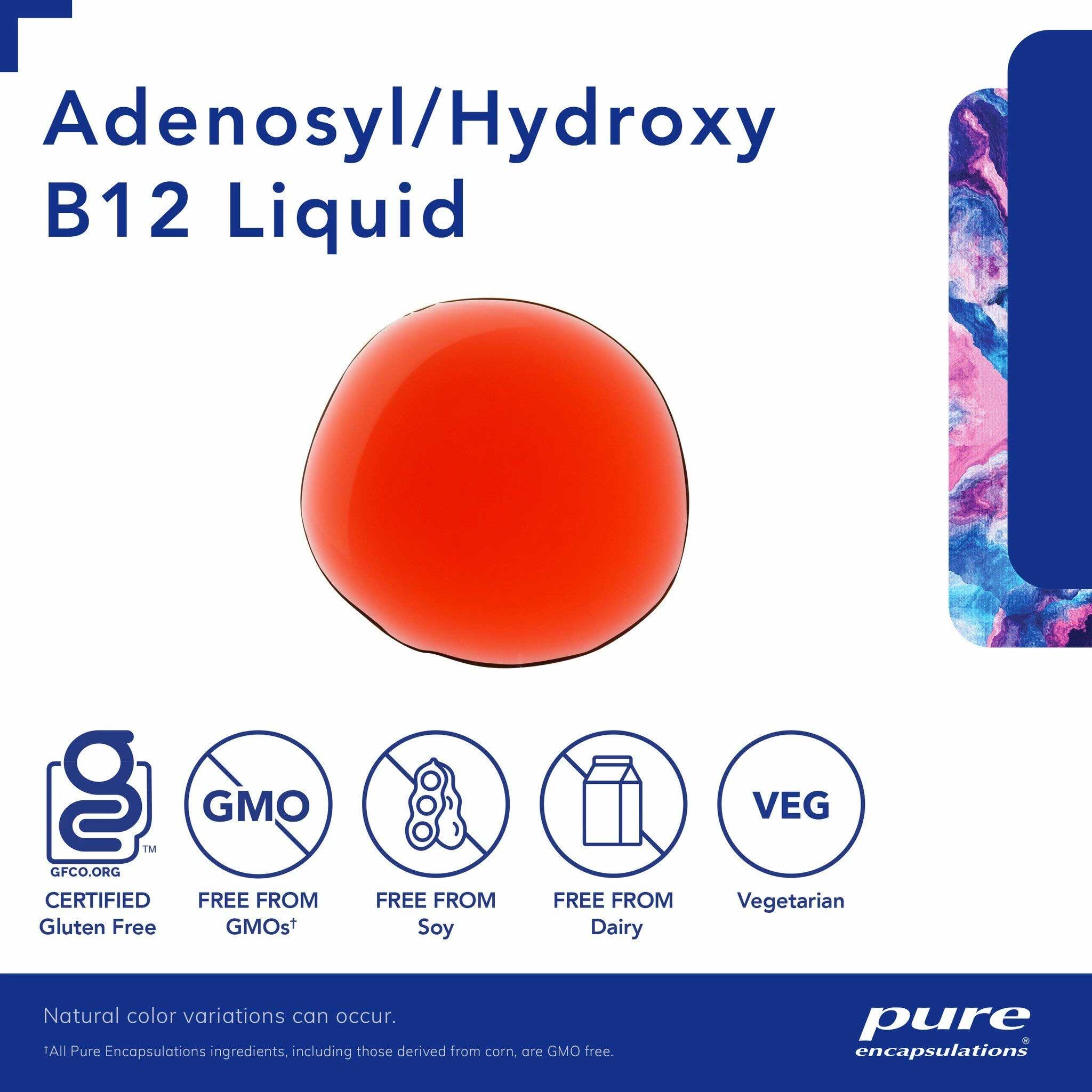 Pure Encapsulations Adenosyl/Hydroxy B12 Liquid