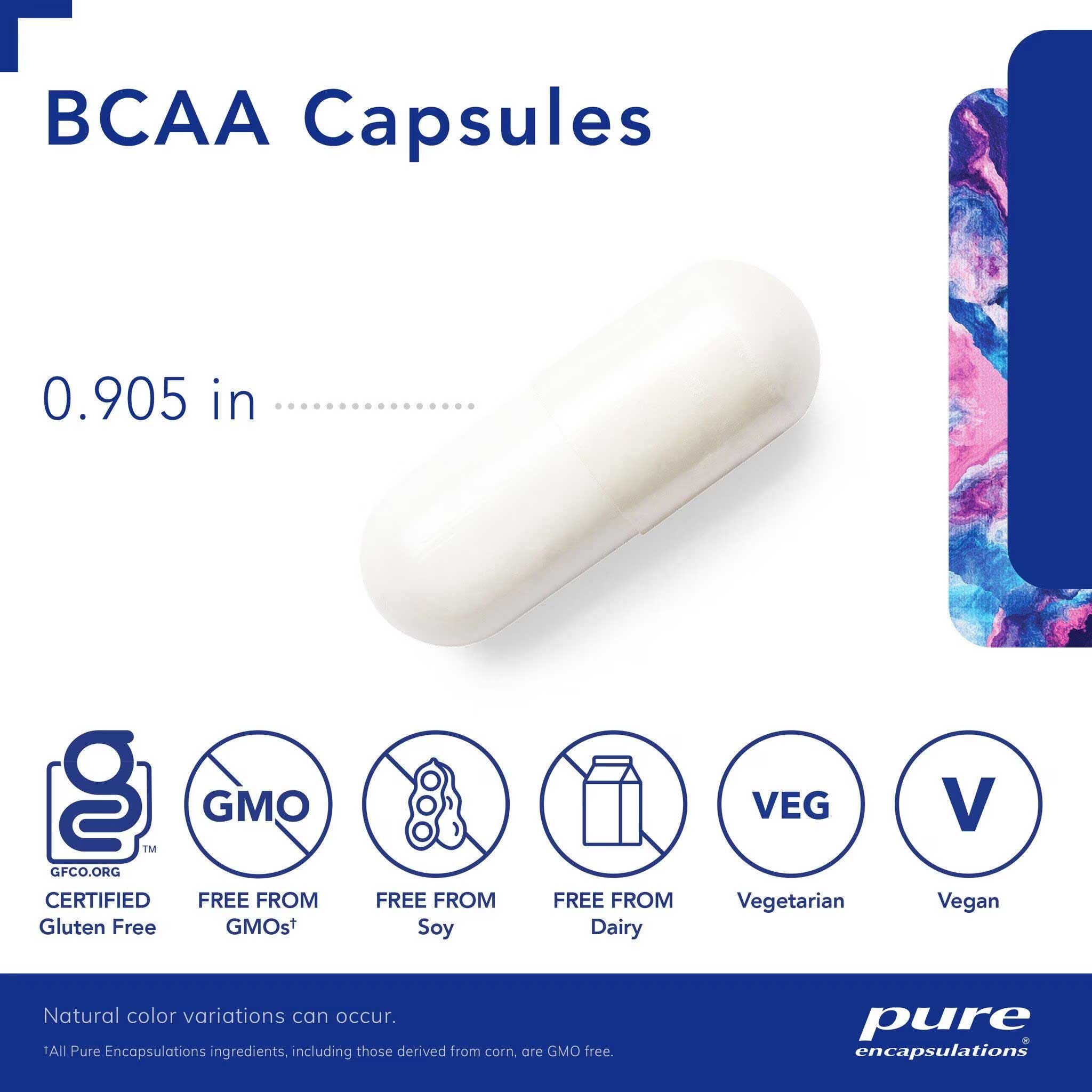 Pure Encapsulations BCAA Capsules