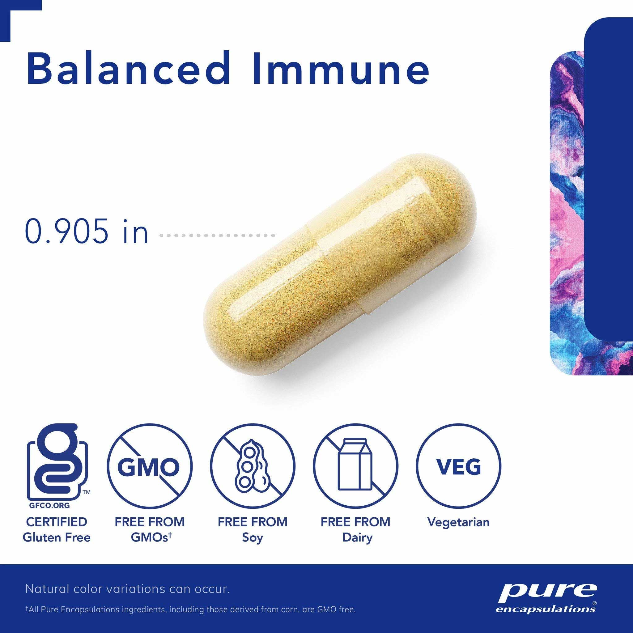 Pure Encapsulations Balanced Immune Capsules
