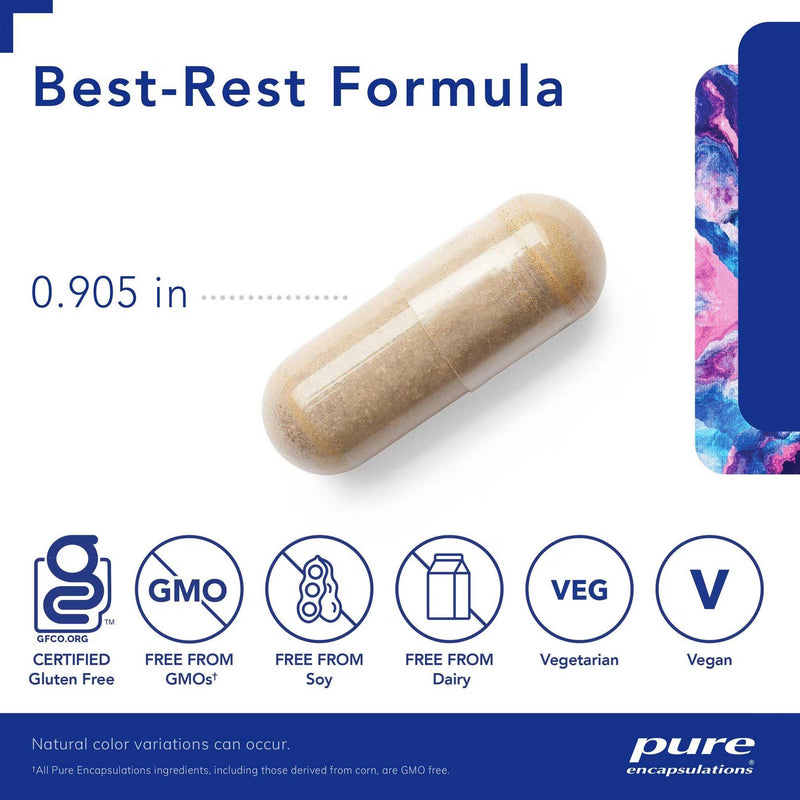 Pure Encapsulations Best-Rest Formula Capsules
