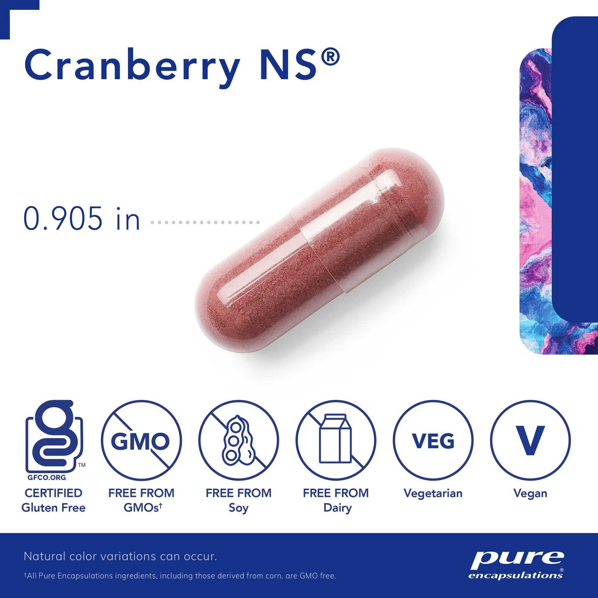 Pure Encapsulations Cranberry NS Capsules