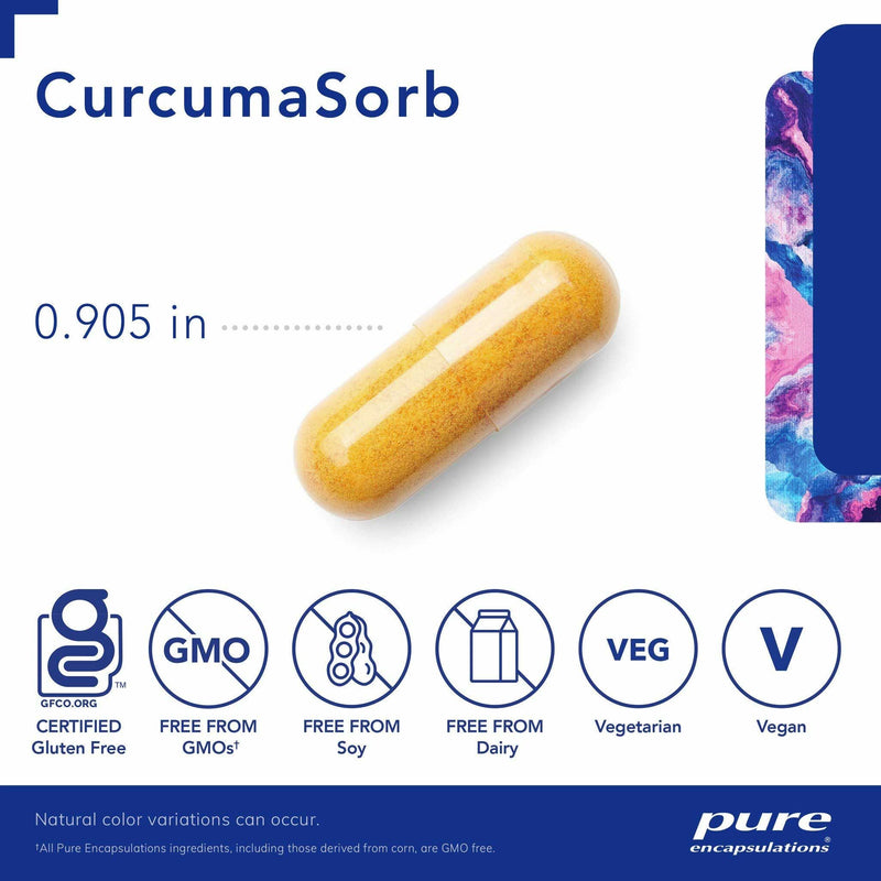 Pure Encapsulations CurcumaSorb Capsules