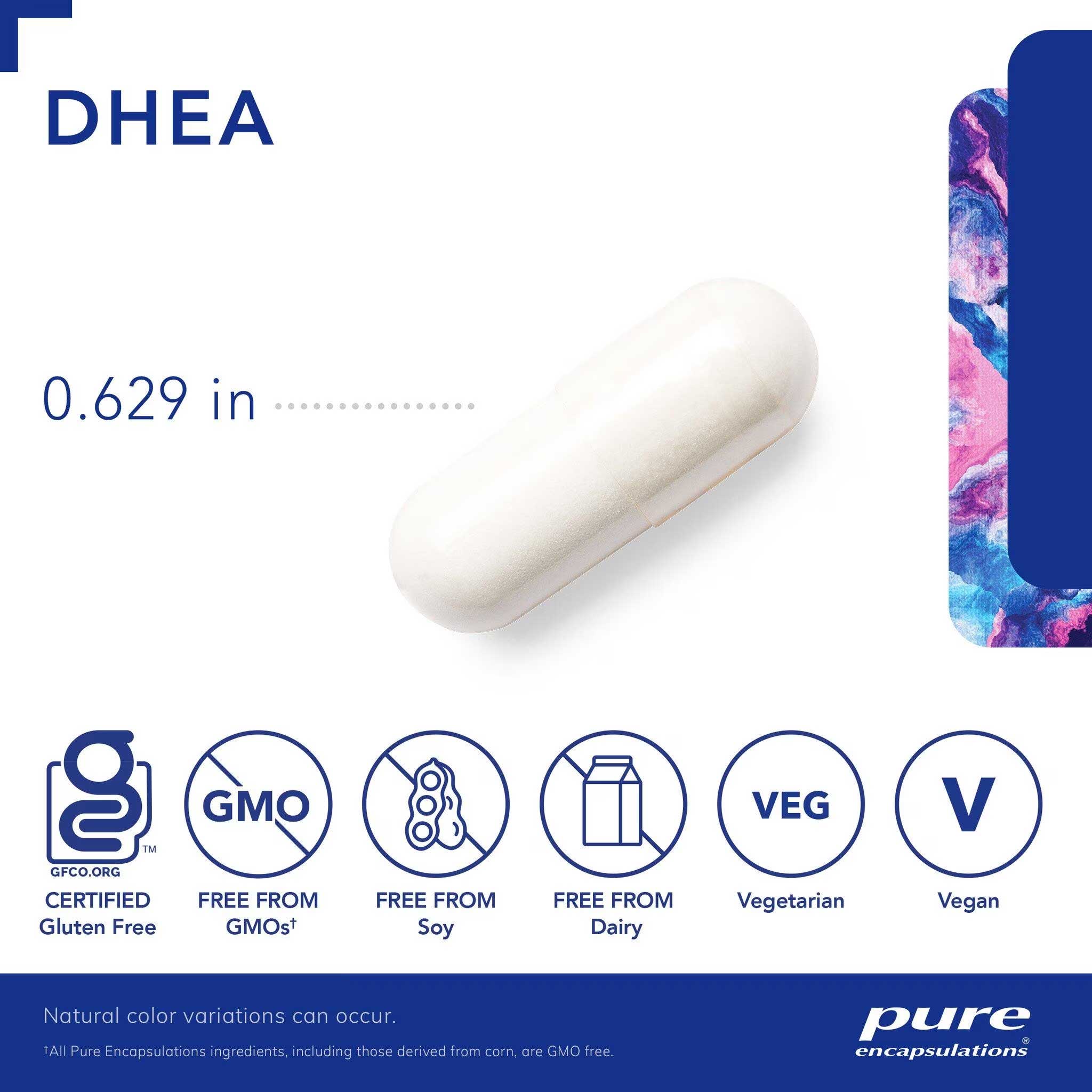 Pure Encapsulations DHEA 5 mg Capsules