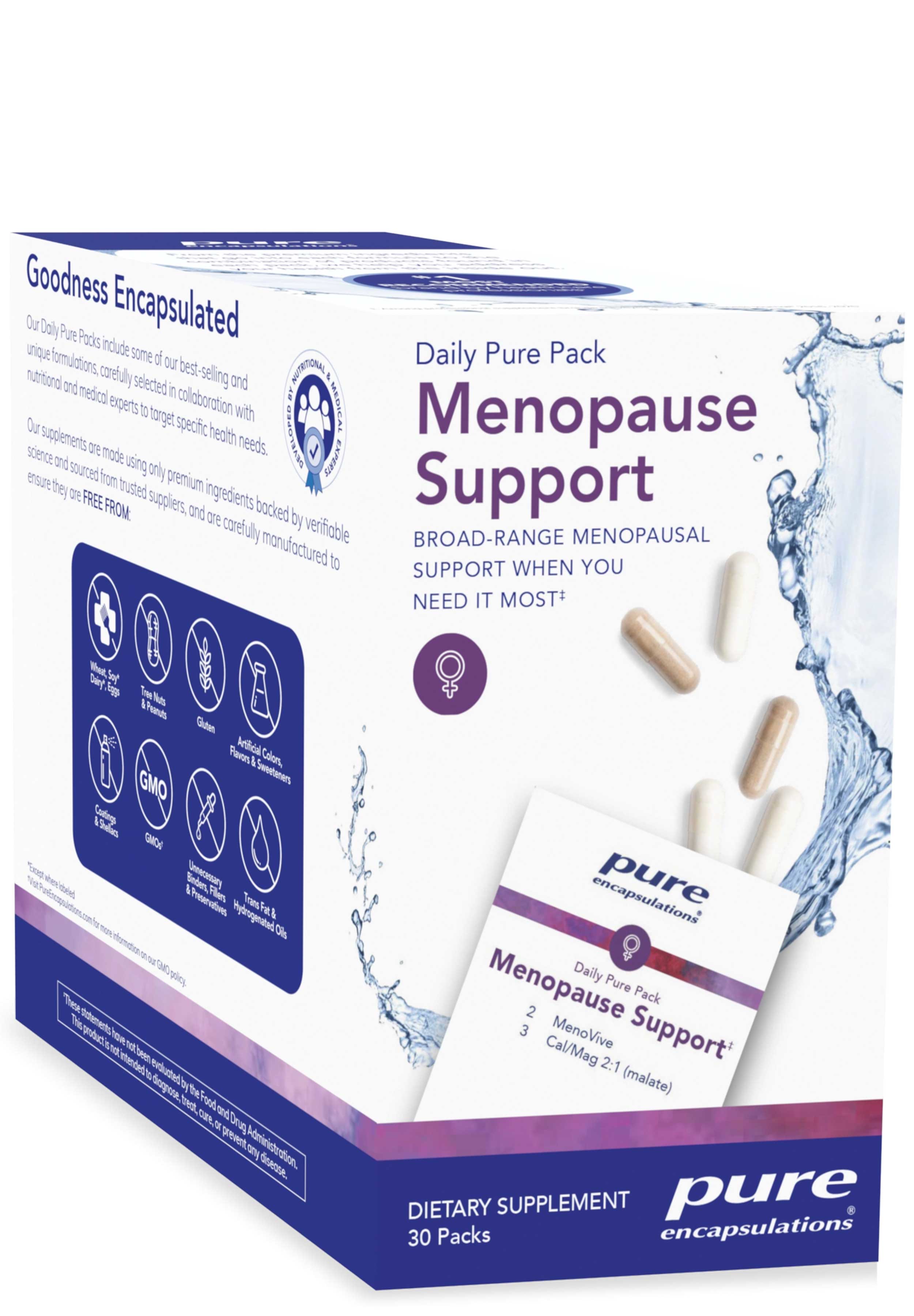 Pure Encapsulations Daily Pure Pack - Menopause Support