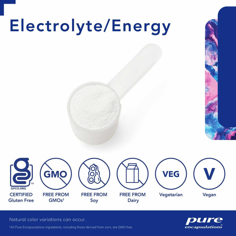 Pure Encapsulations Electrolyte/Energy Formula Powder