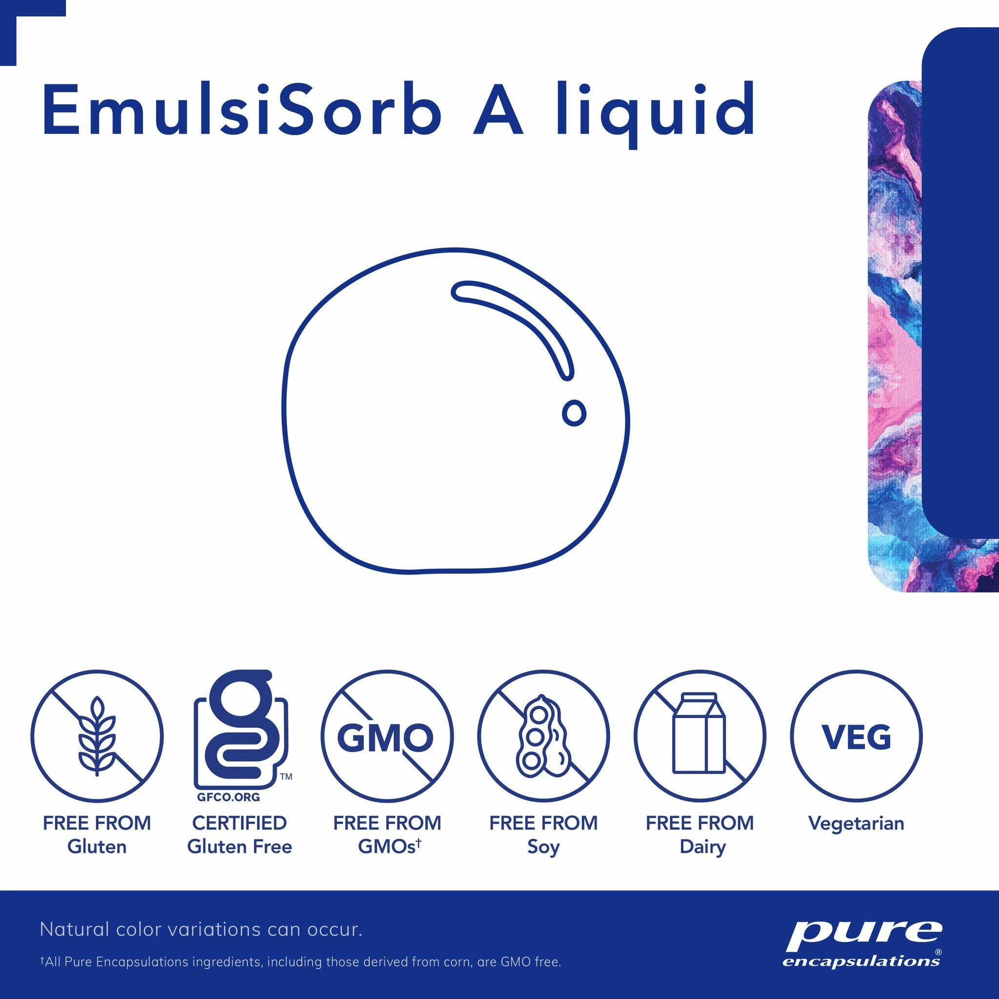 Pure Encapsulations EmulsiSorb A Liquid