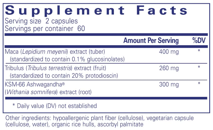 Pure Encapsulations FemiVive Ingredients