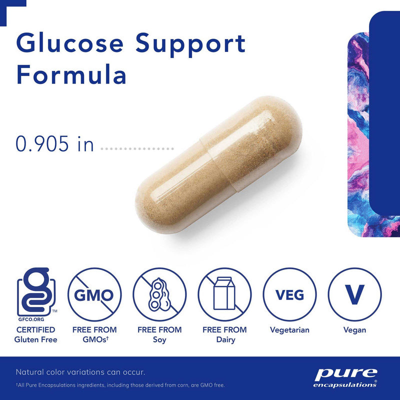 Pure Encapsulations Glucose Support Formula Capsules