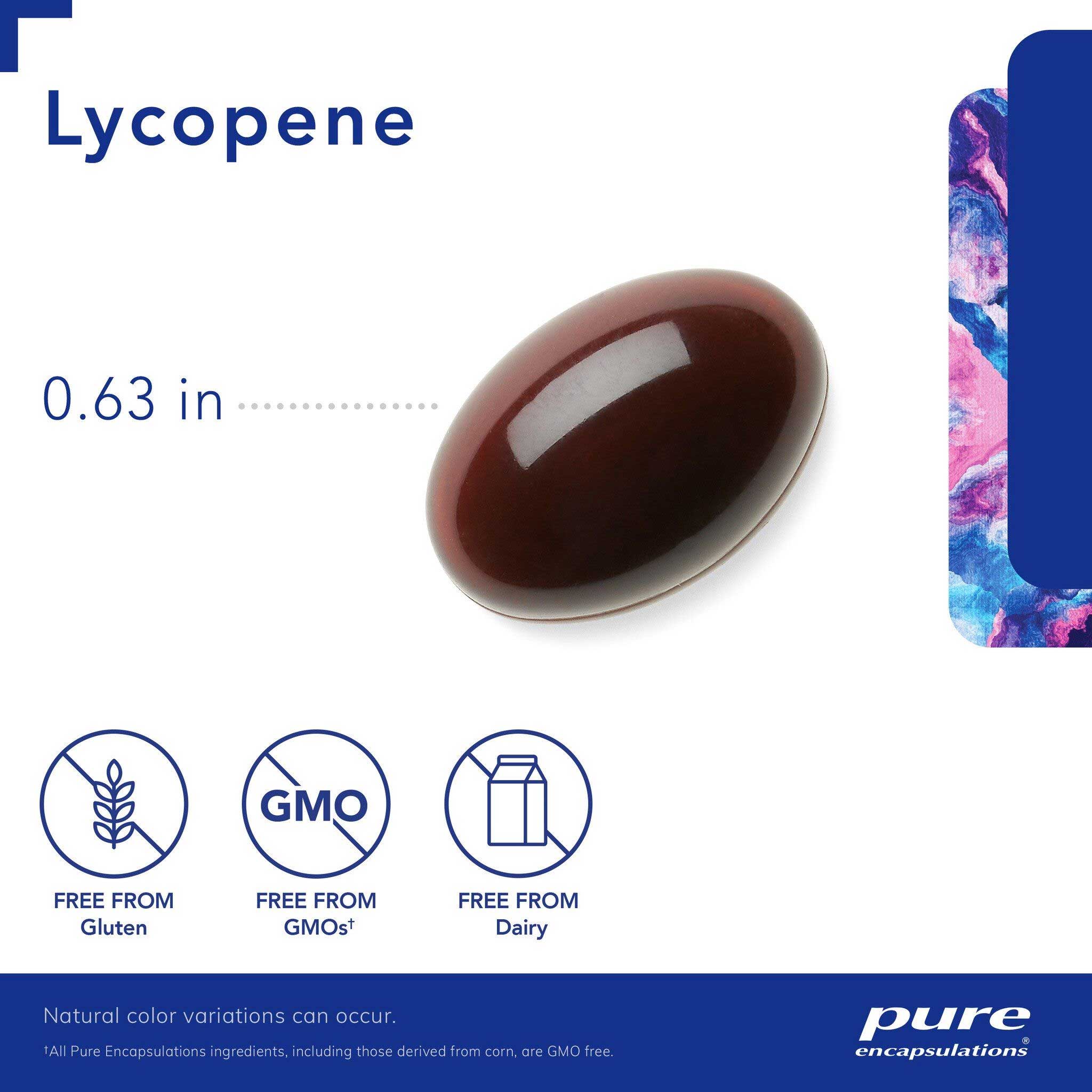 Pure Encapsulations Lycopene 20 mg Softgels Capsules