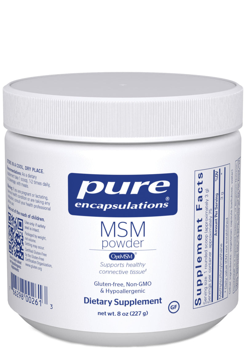Pure Encapsulations MSM Ingredients