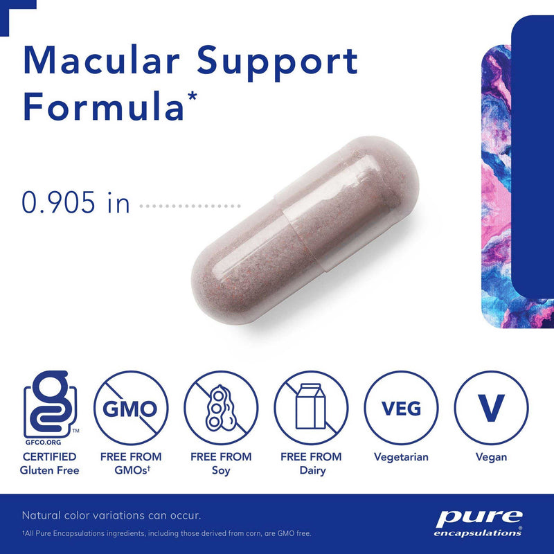 Pure Encapsulations Macular Support Formula Capsules