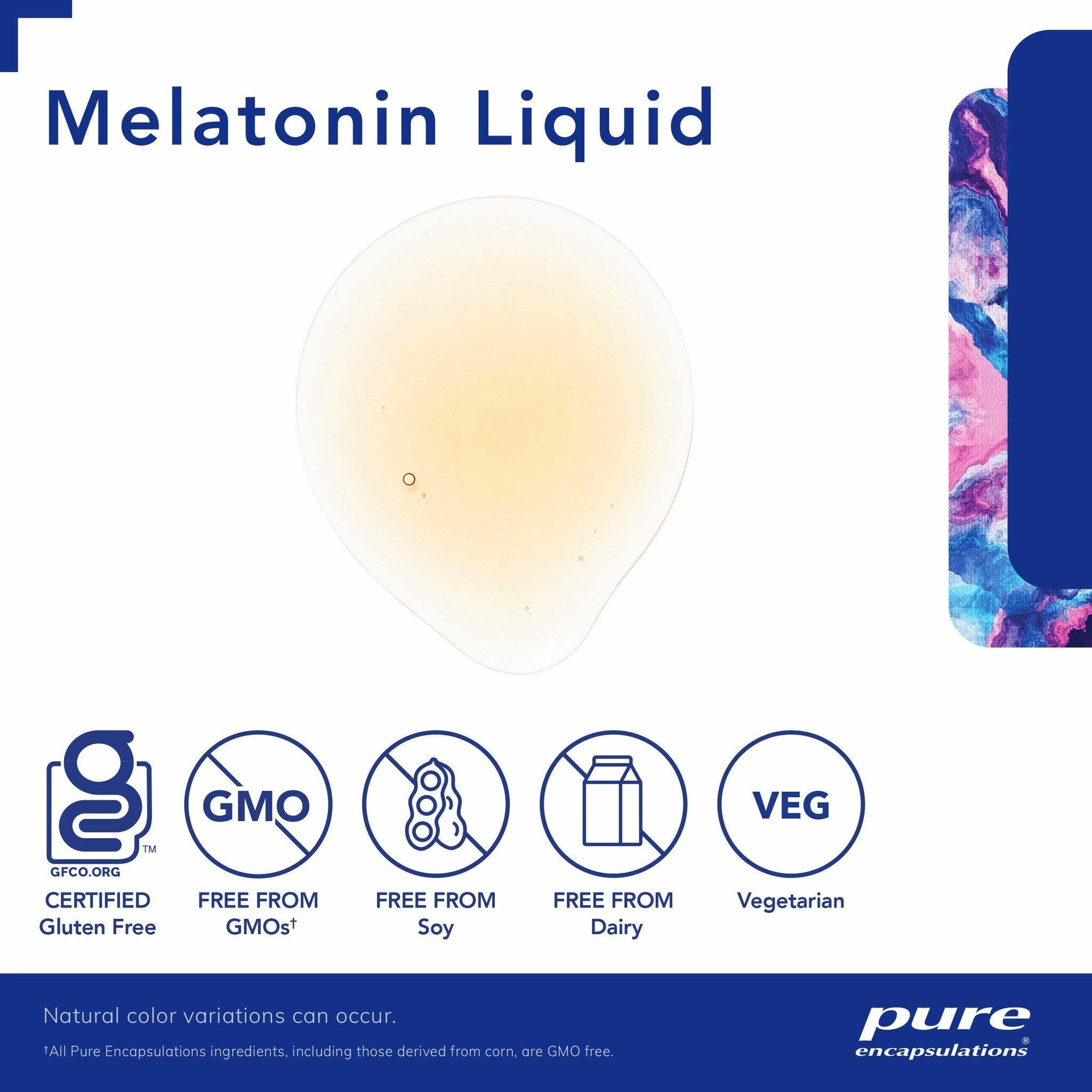 Pure Encapsulations Melatonin Liquid
