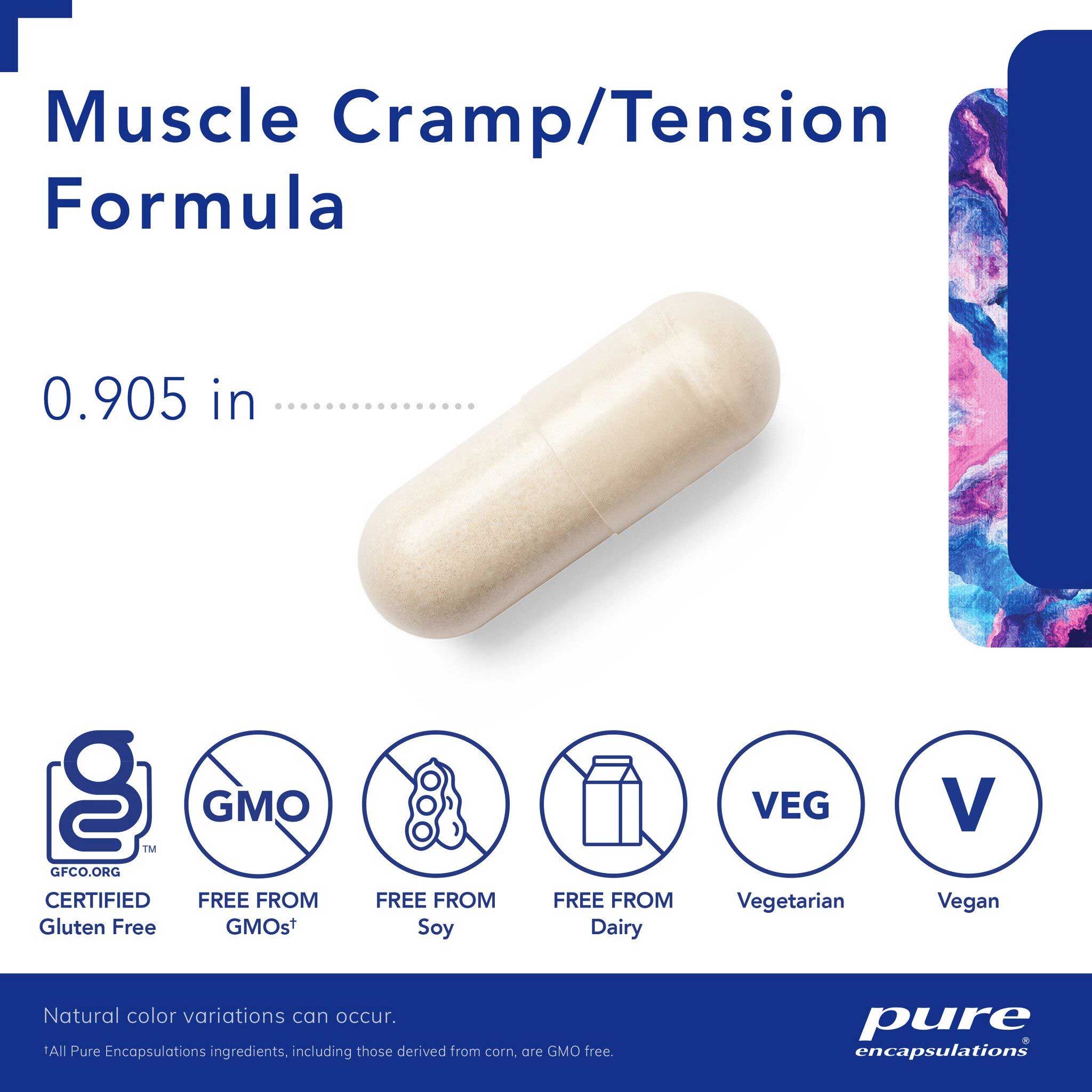 Pure Encapsulations Muscle Cramp/Tension Formula Capsules