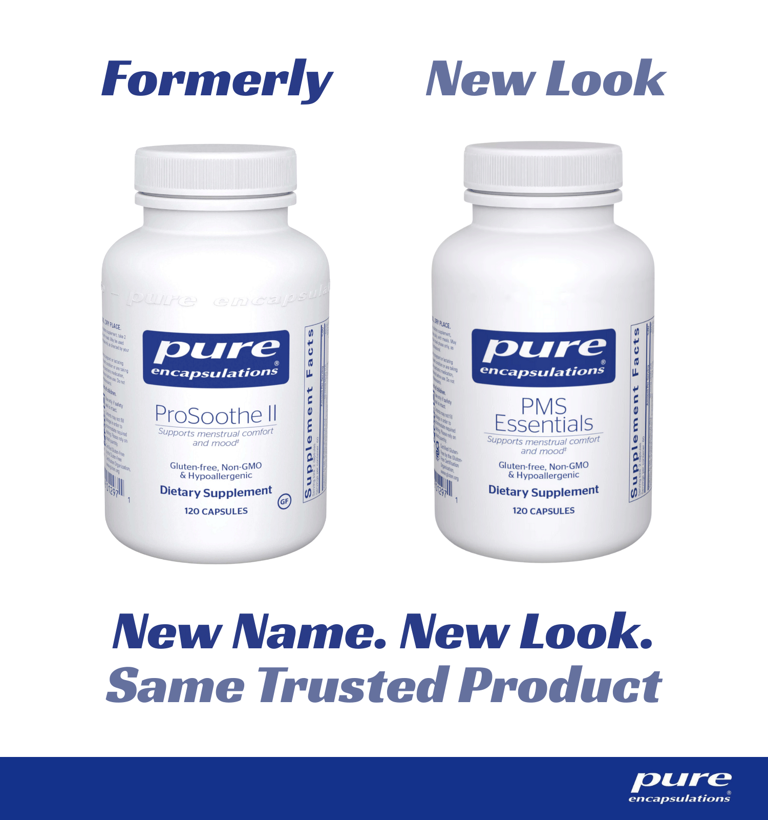 Pure Encapsulations PMS Essentials (Formerly ProSoothe II) New Look