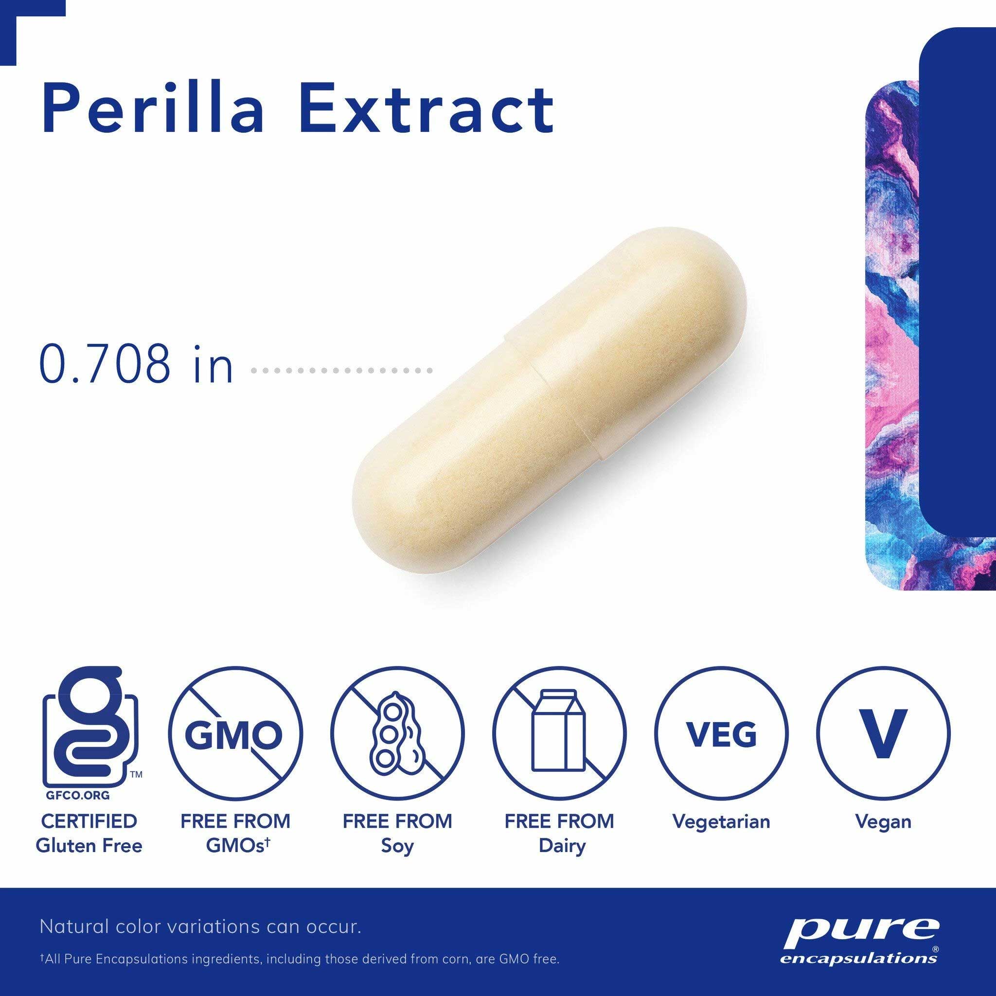 Pure Encapsulations Perilla Extract Capsules