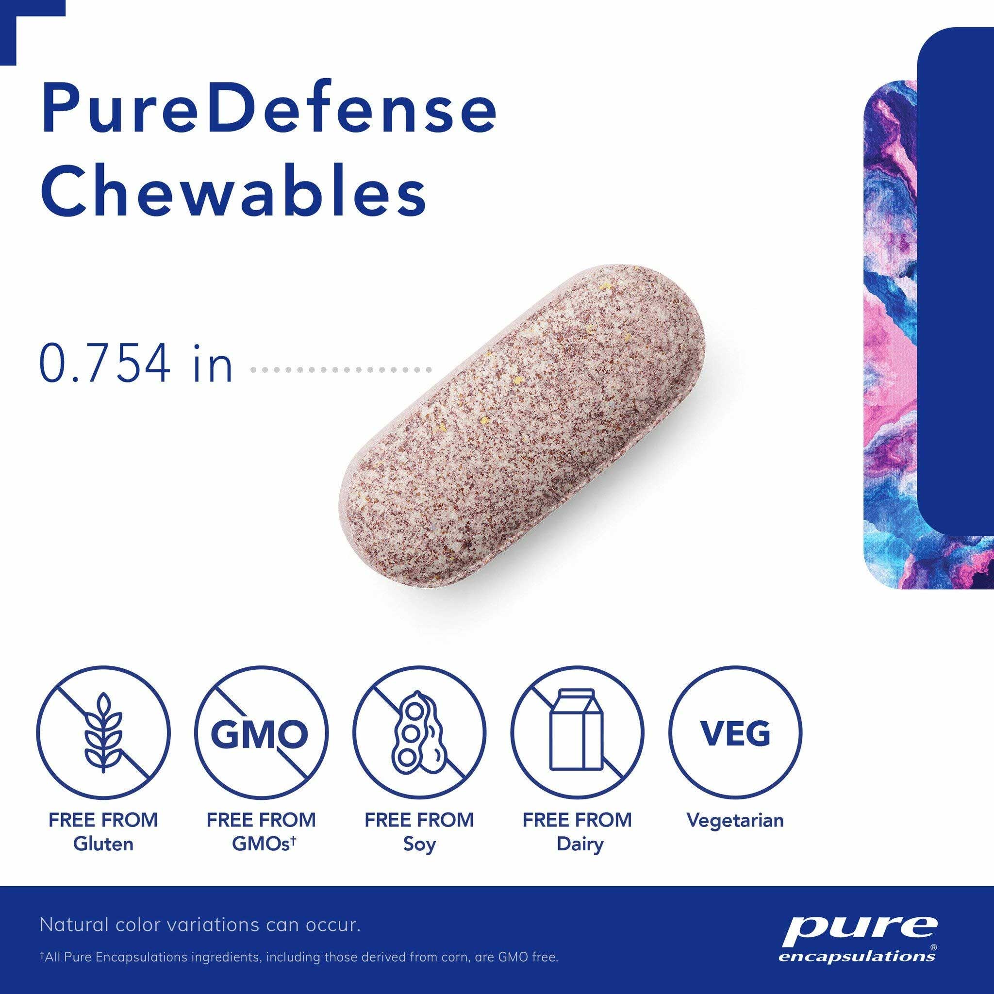 Pure Encapsulations PureDefense chewables Tablet