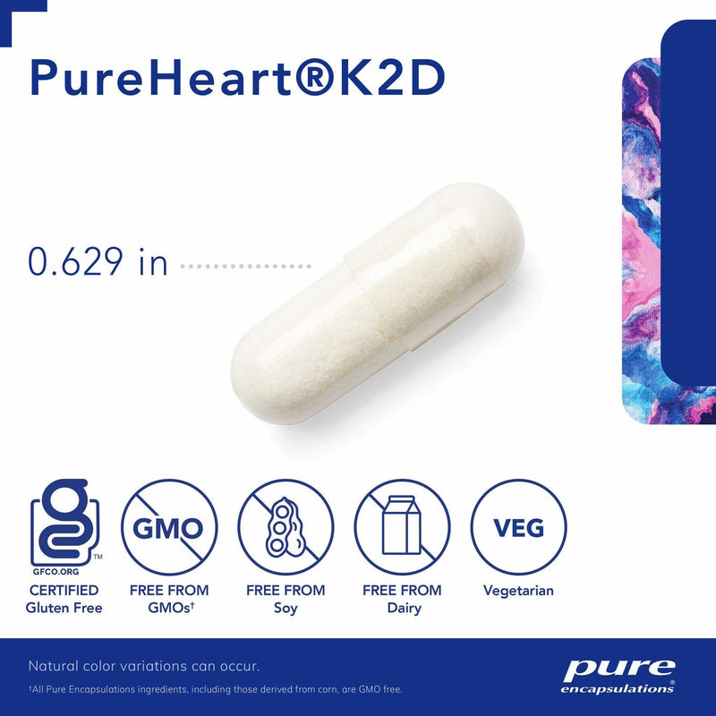 Pure Encapsulations PureHeart K2D Capsules