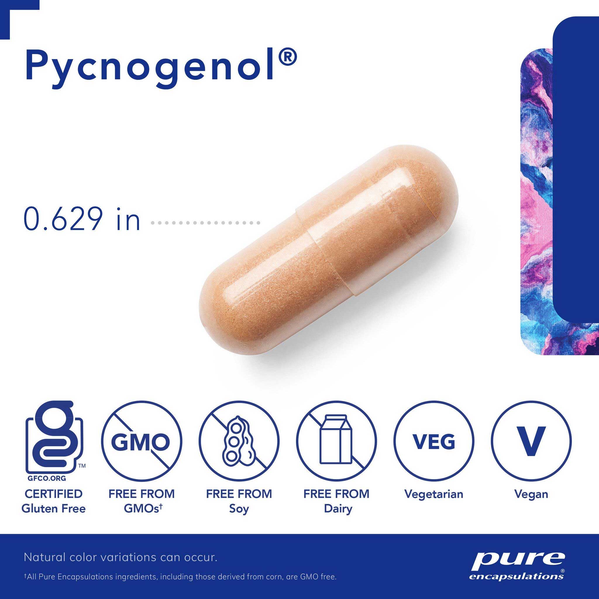 Pure Encapsulations Pycnogenol 100mg Capsules