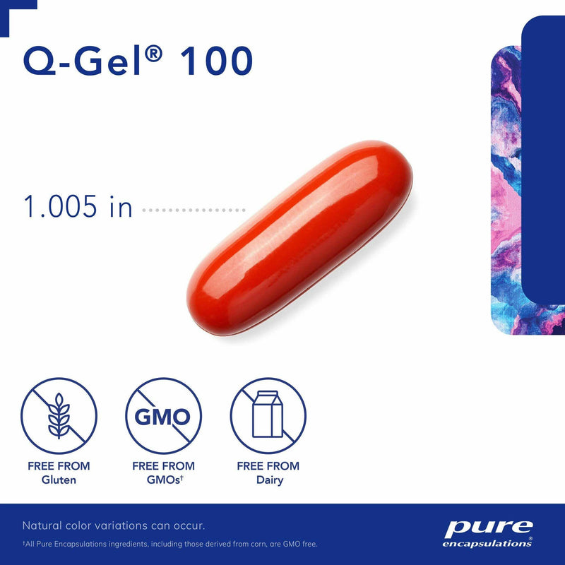Pure Encapsulations Q-Gel 100 Softgel Capsules