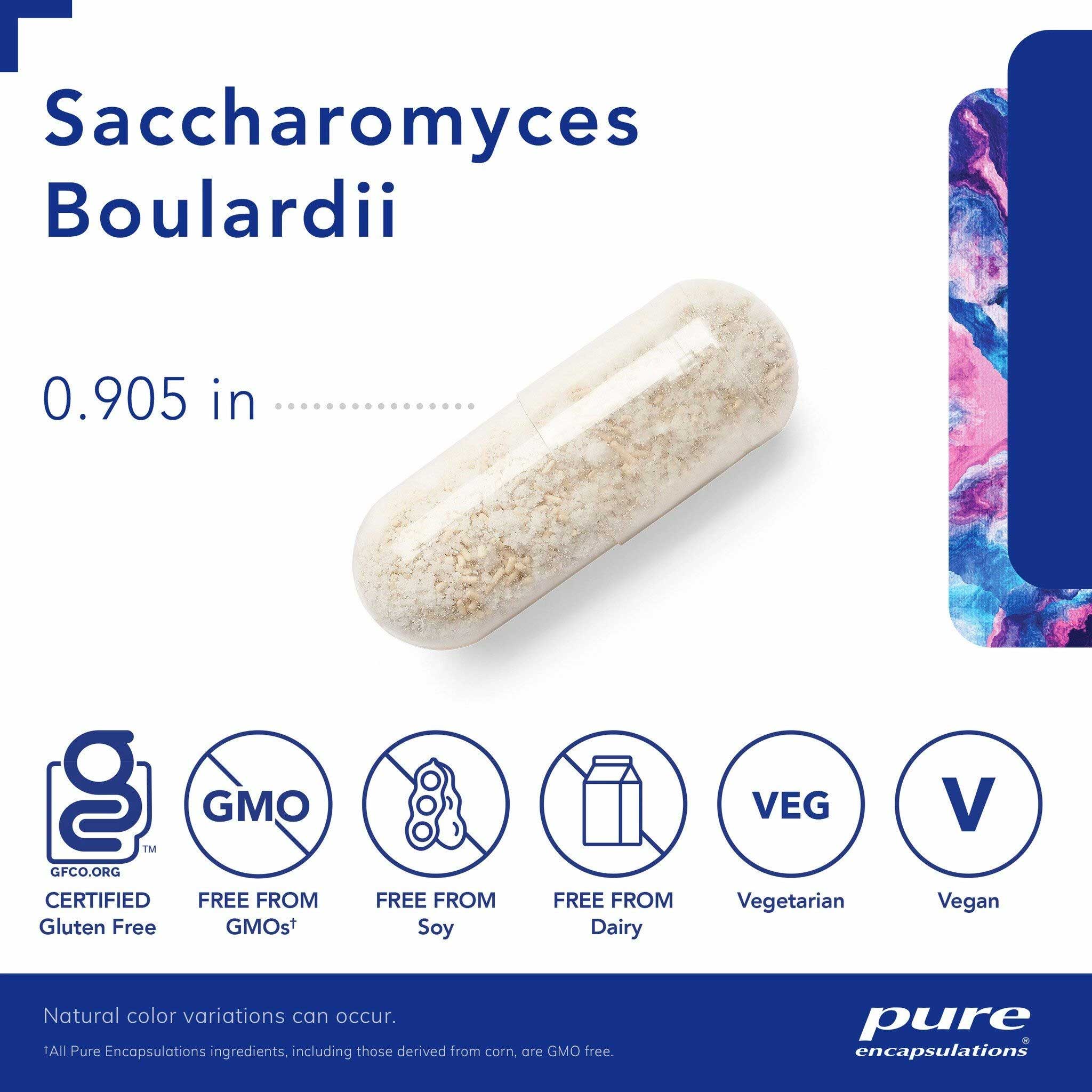Pure Encapsulations Saccharomyces Boulardii Capsules